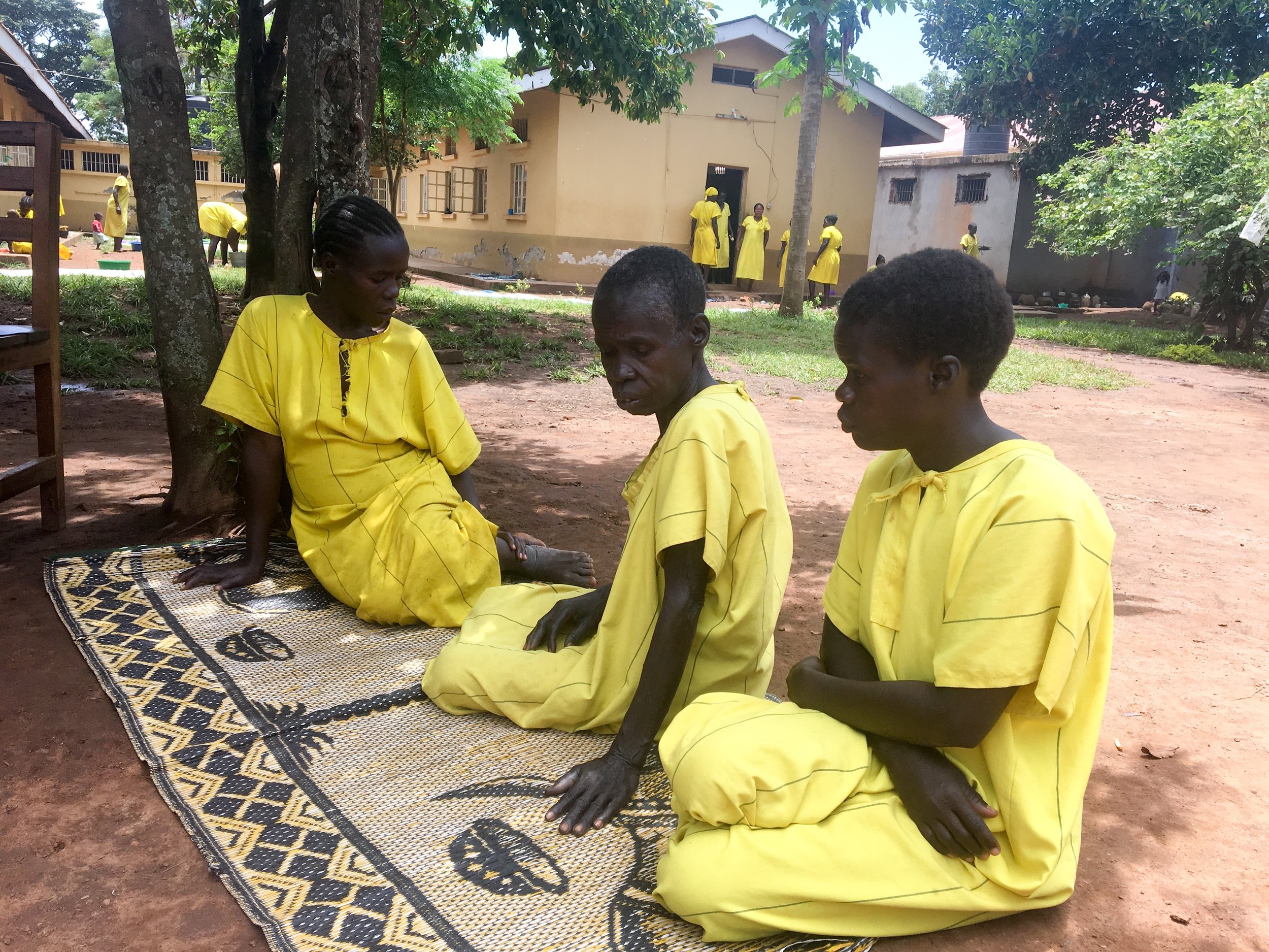Albertina and family in prison.