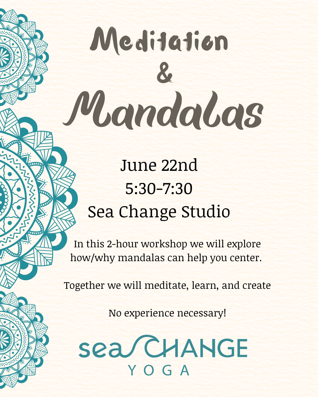 Community Event: Meditation &amp; Mandalas