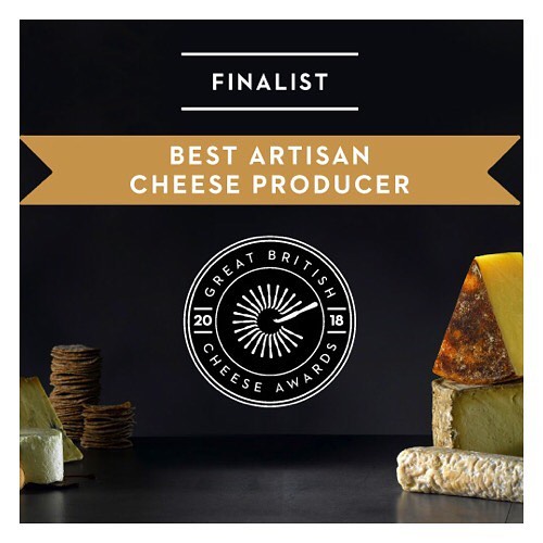 So humbled to be in the final 5 producers for this category too 🙂🙏 @fenfarmdairy @teesdale_cheesemakers #riveramblecreamery #tenacrescheese @gbchefs #greatbritishcheeseawards