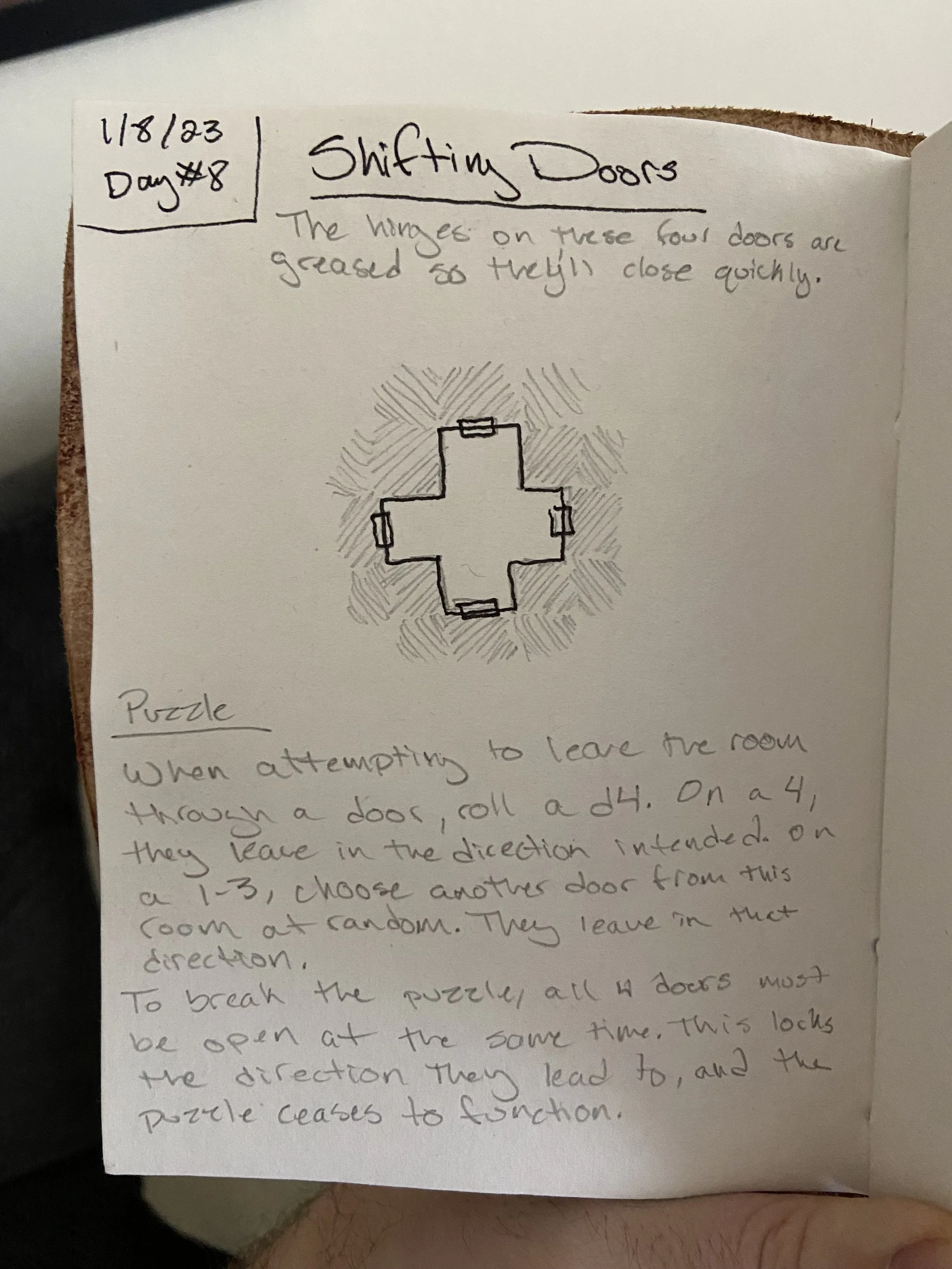 Day 8: Shifting Doors