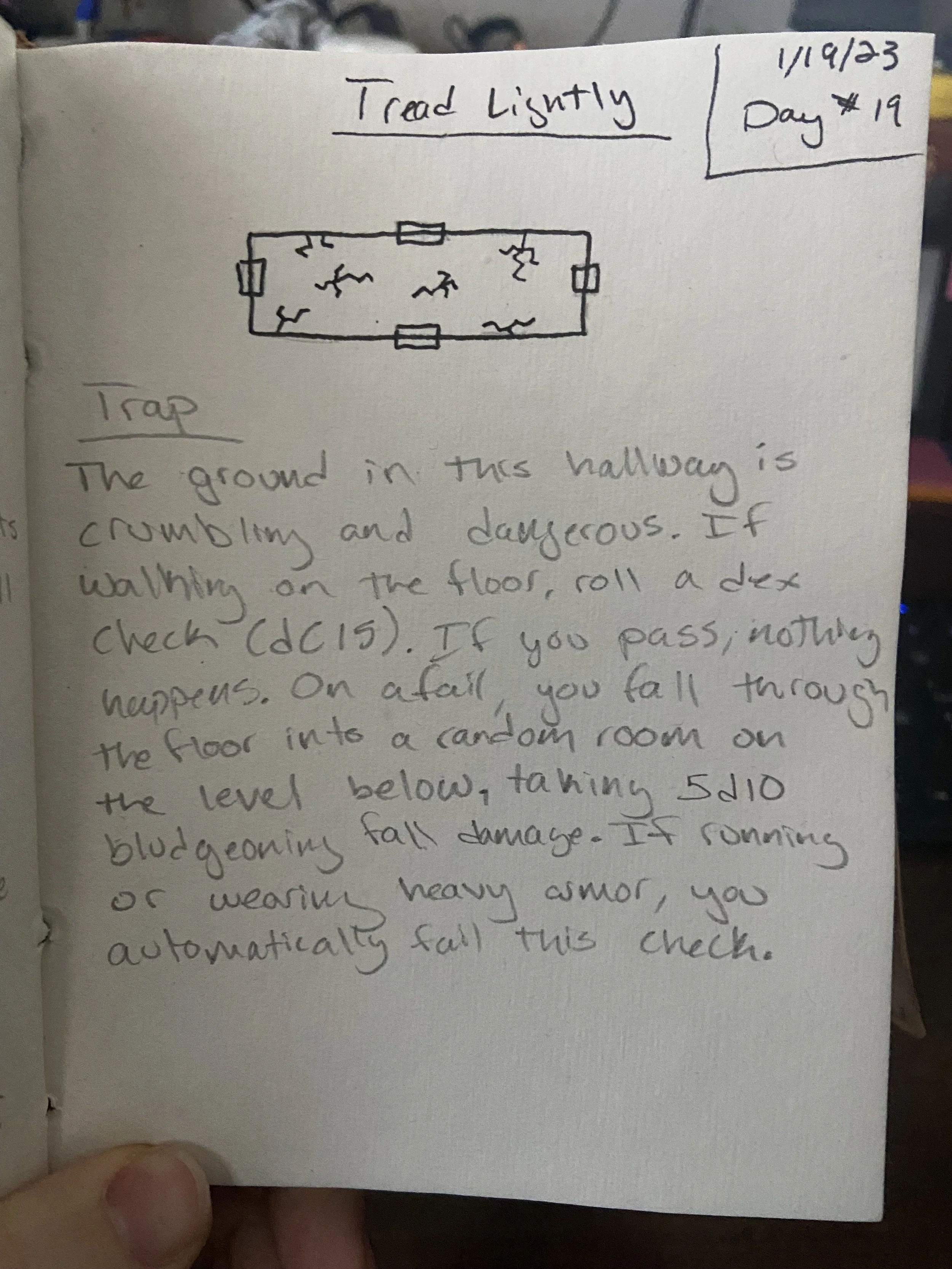 Day 19: Tread Lightly