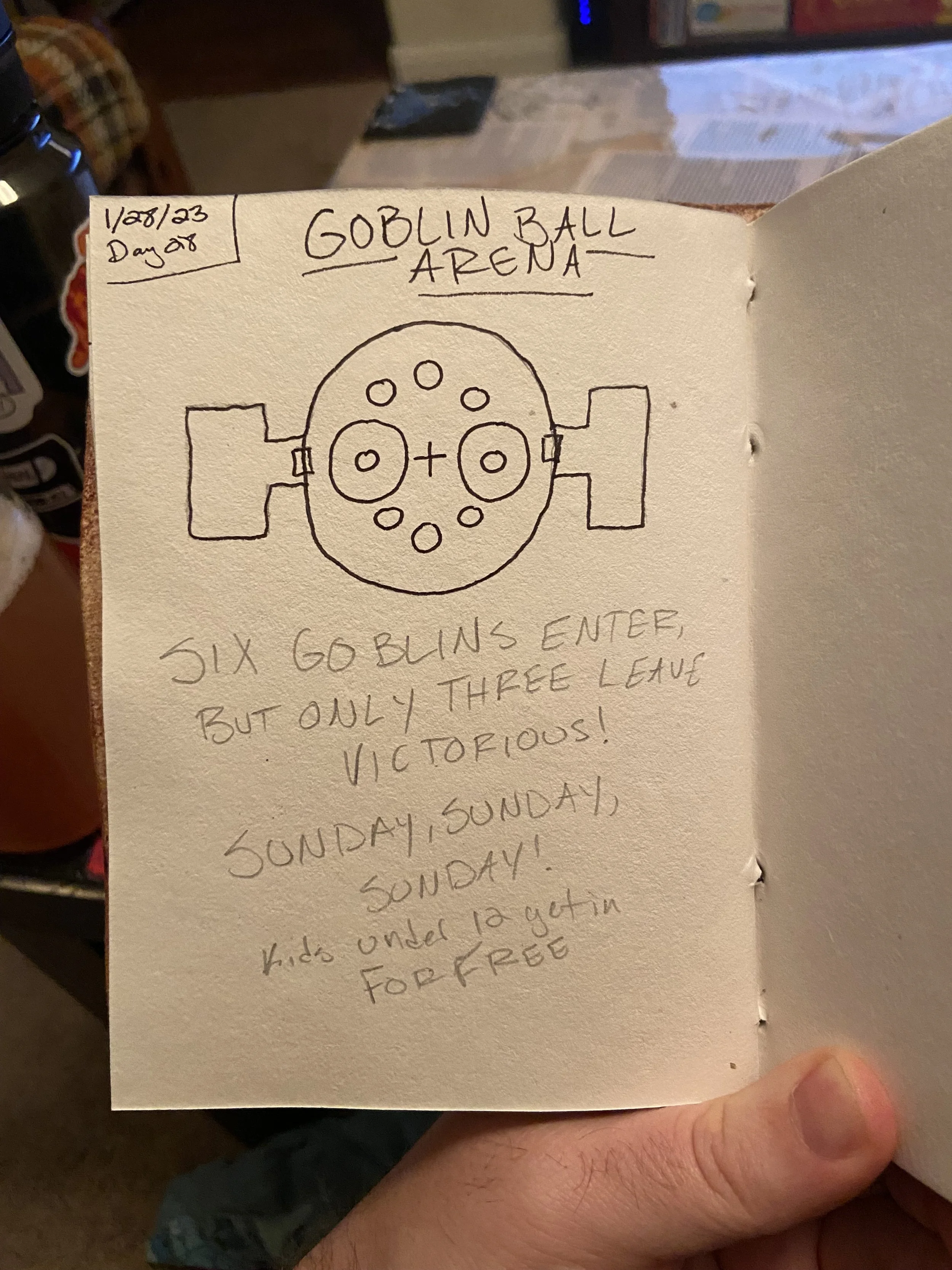 Day 28: GOBLIN BALL ARENA