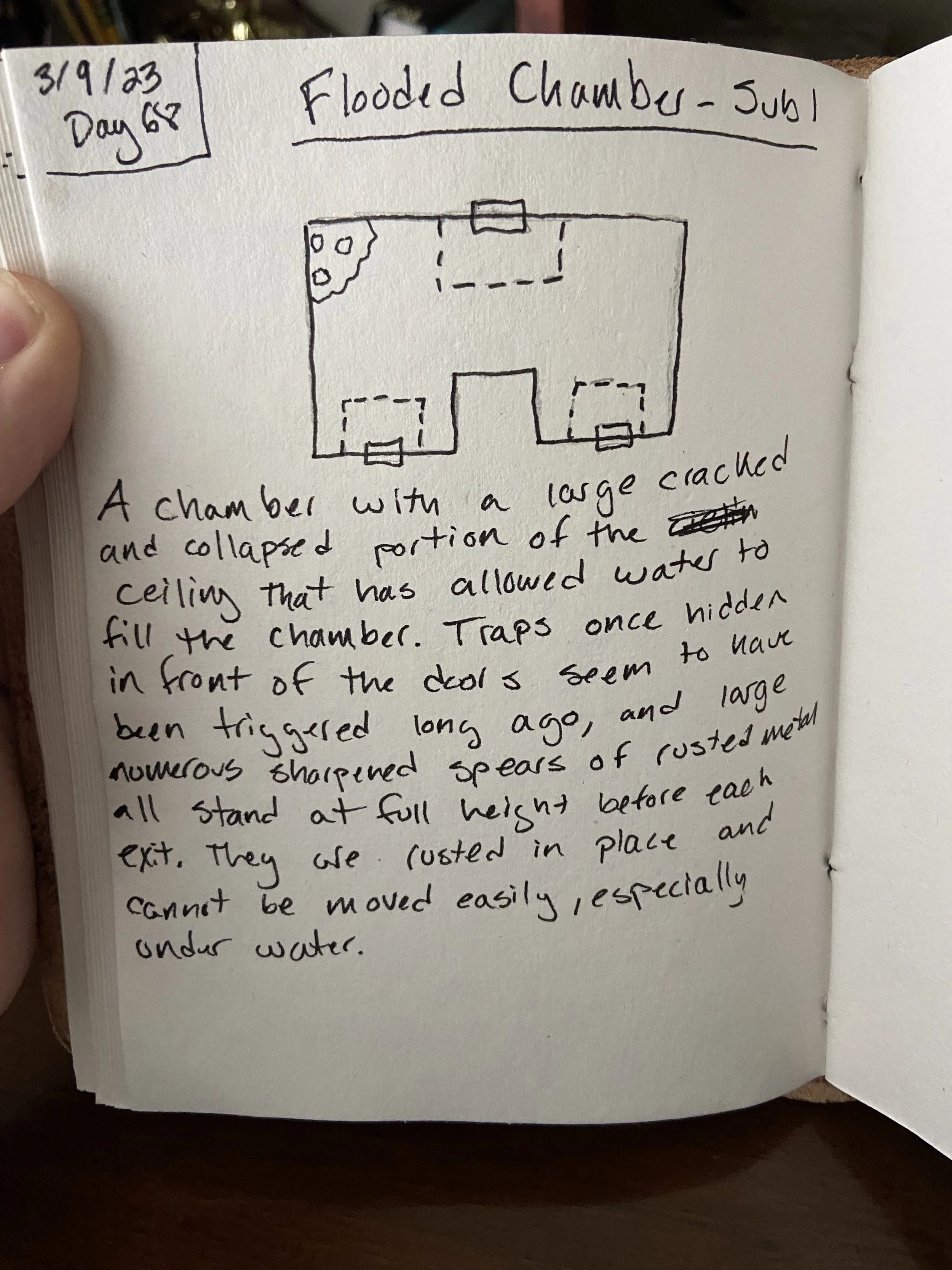 Day 68: Flooded Chamber - Sub 1