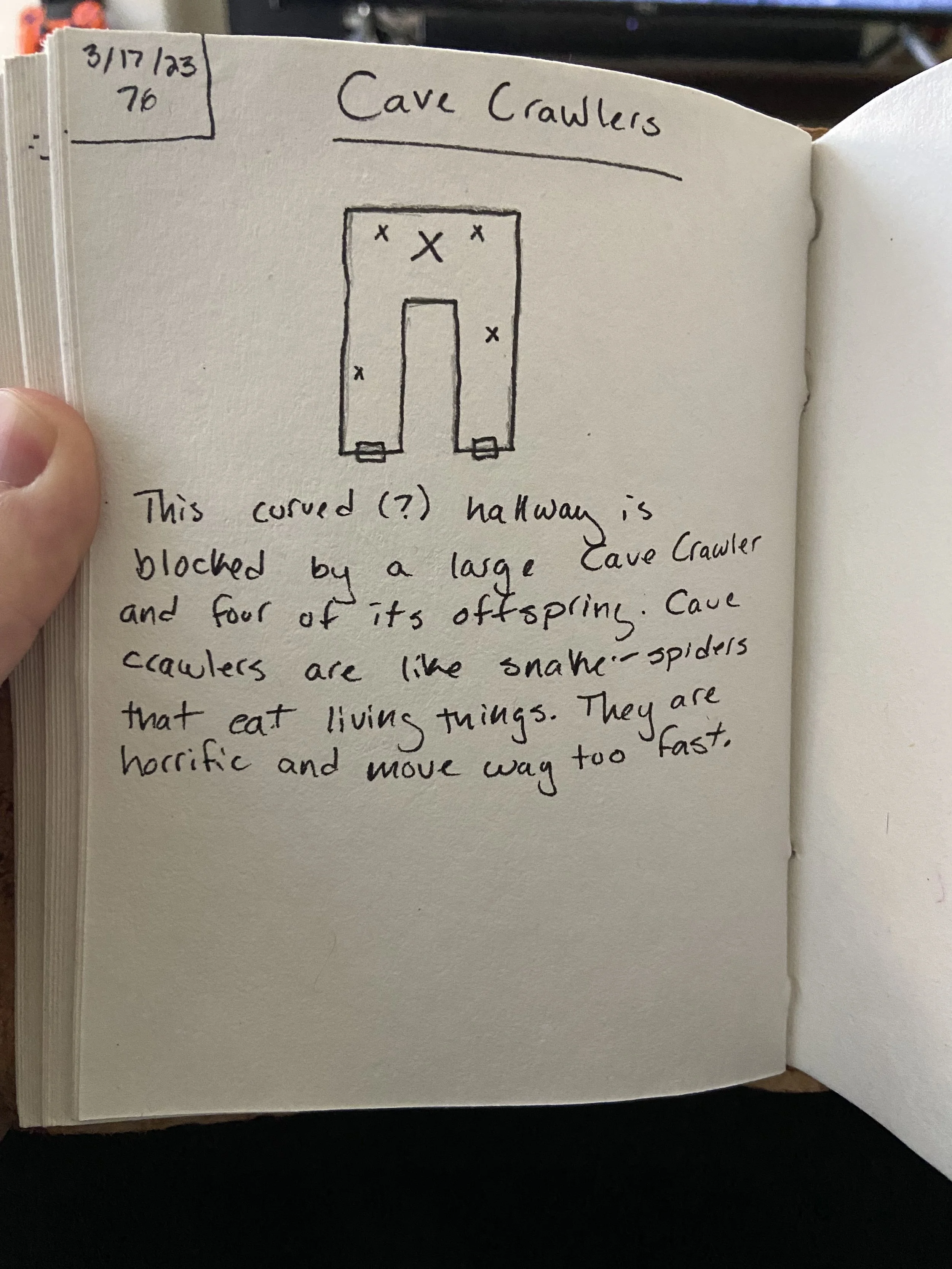 Day 76: Cave Crawlers