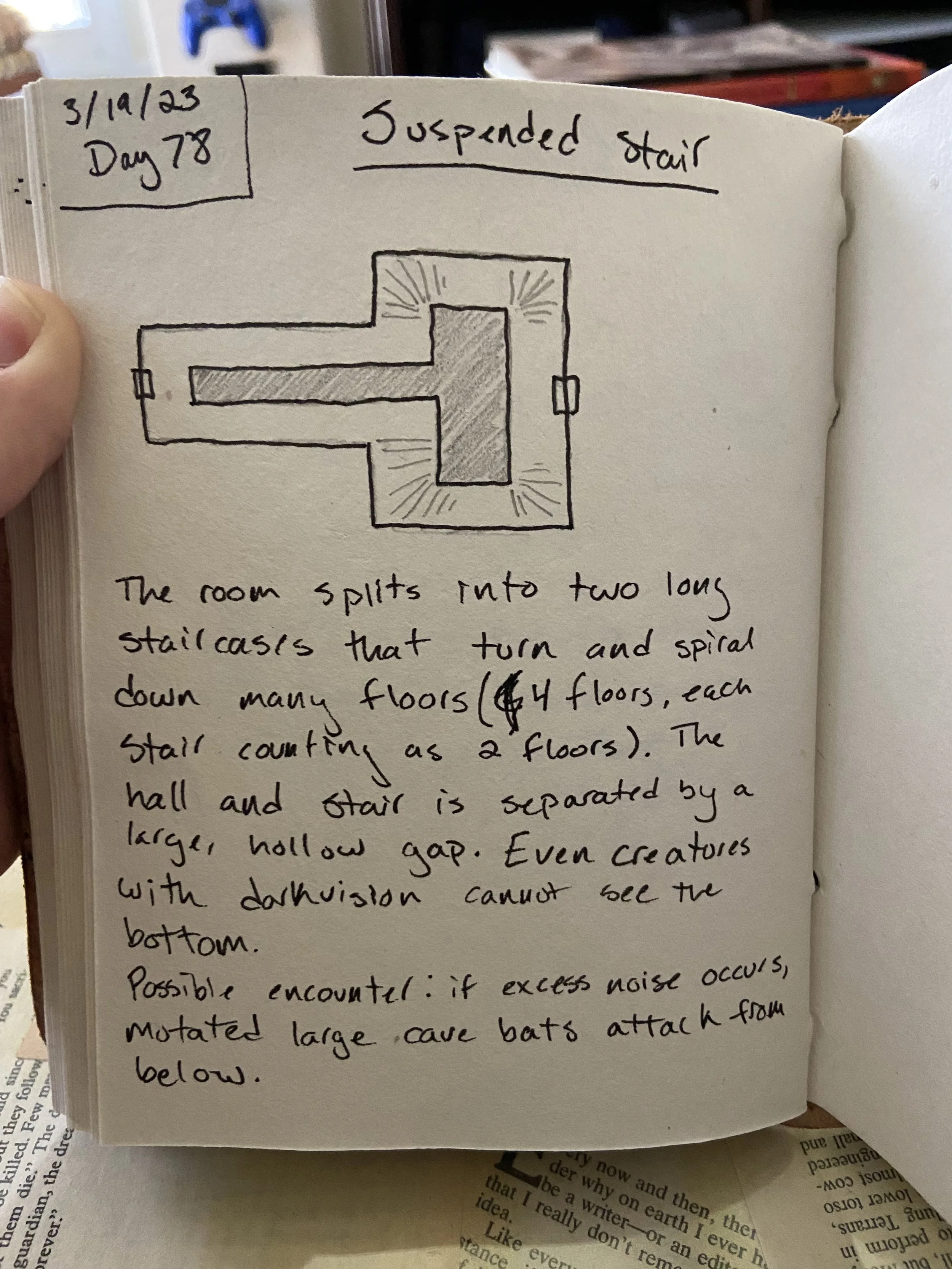 Day 78: Suspended Stair