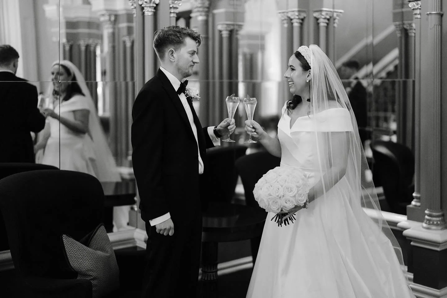 So many great moments from J&amp;R wedding day in Dublin City centre. Starting and ending in @theshelbournedublin with the wedding ceremony in Newman University Church. Fabulous planning and styling by @belmont_events 

#dublincitywedding #dublinwedd