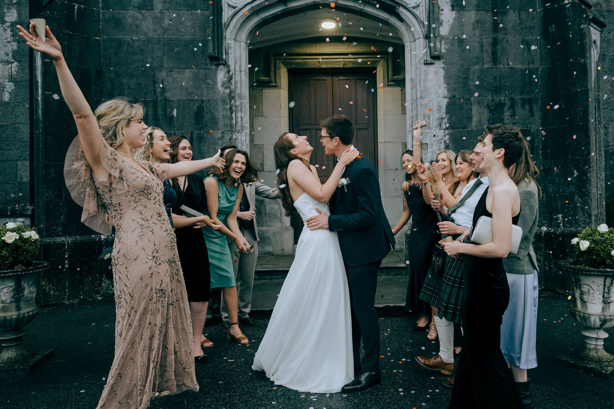What a year it has been! Looking forward to lots more moments like this in 2026.

Even though this photograph was taken in 2024! 

Happy Anniversary Anne and Ben ❤️
@anneheery 
@kinnittycastleireland 

#newyearsevewedding #kinnittycastle