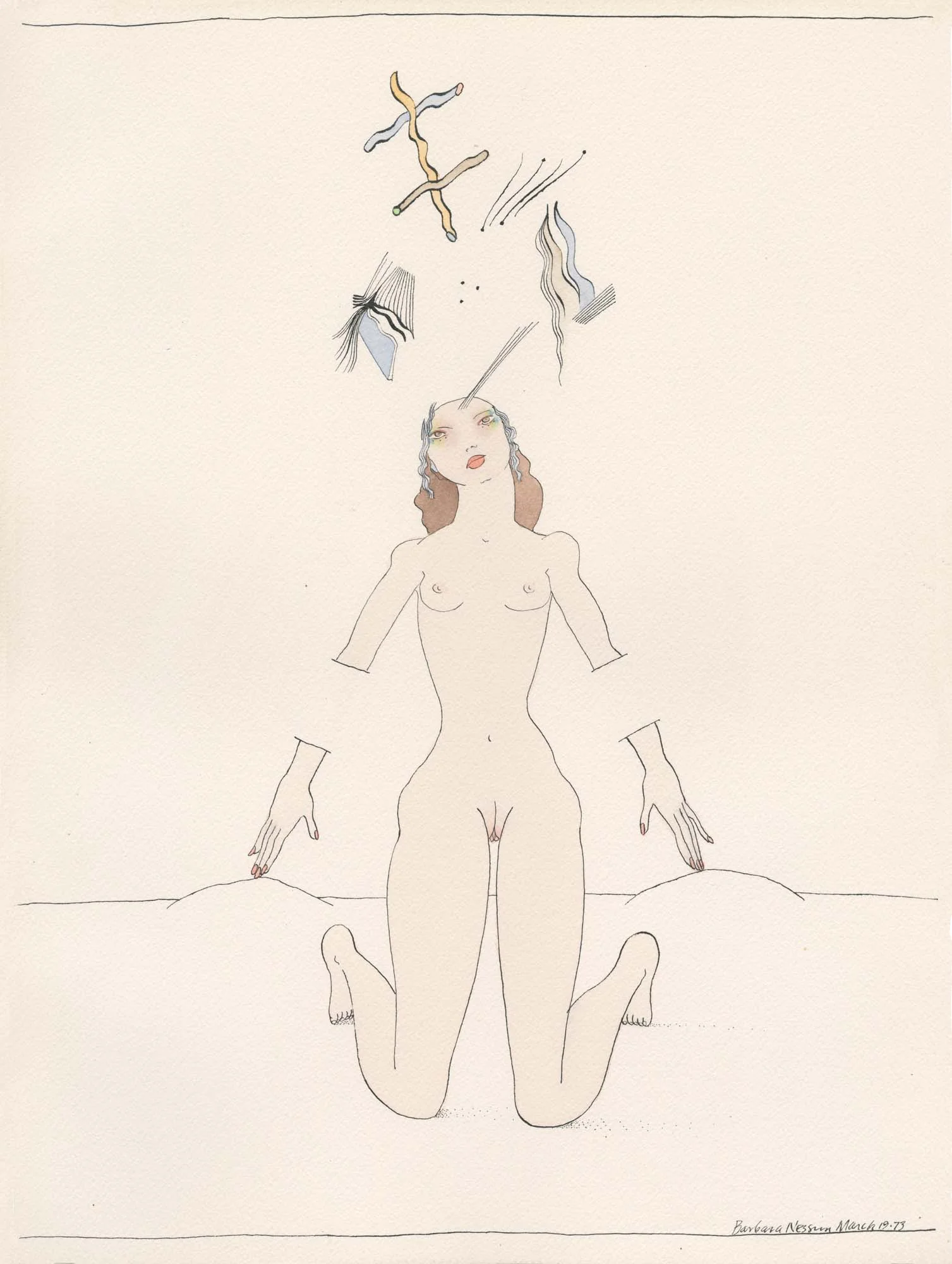 <i>Caught Looking at Symbols</i>, 1973