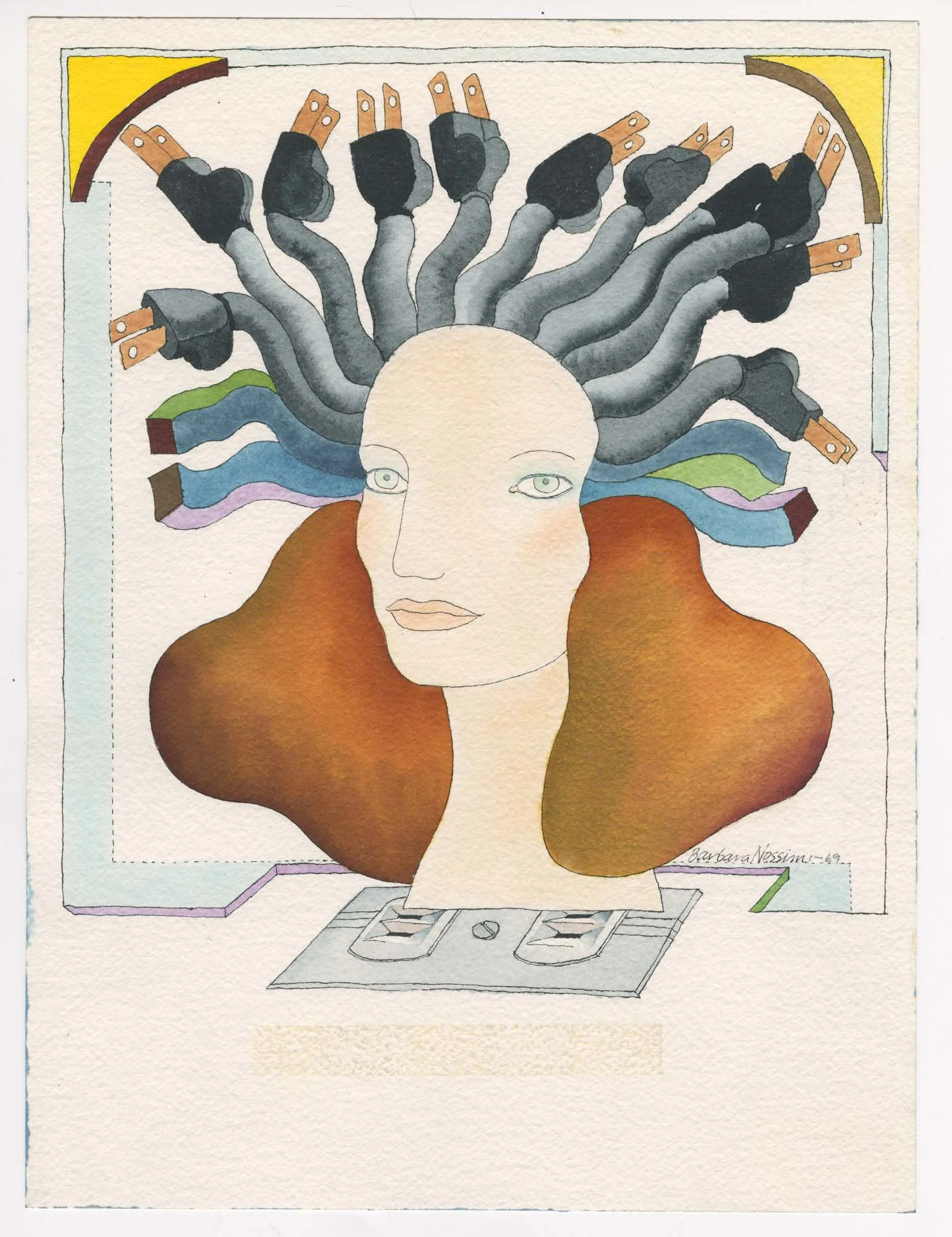 <i>Woman Plugged In</i>, 1969