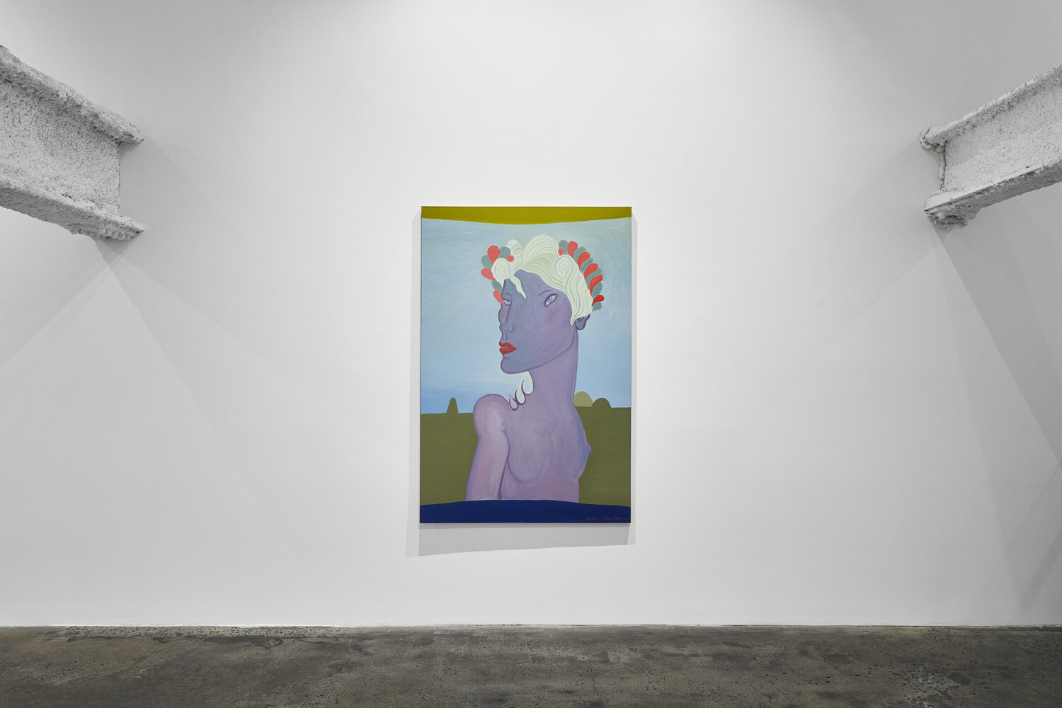   Joline  (2019)  Oil on canvas, 72” x 48”  