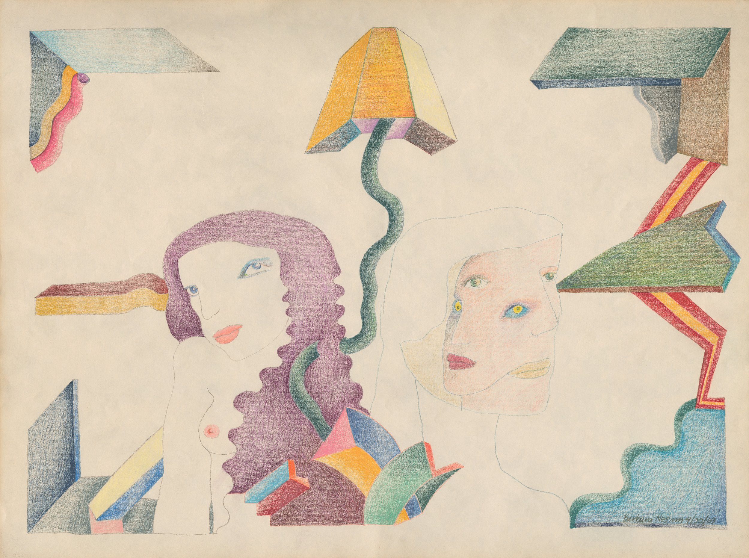 <I>Three Faces, Two Women</i>, 1969