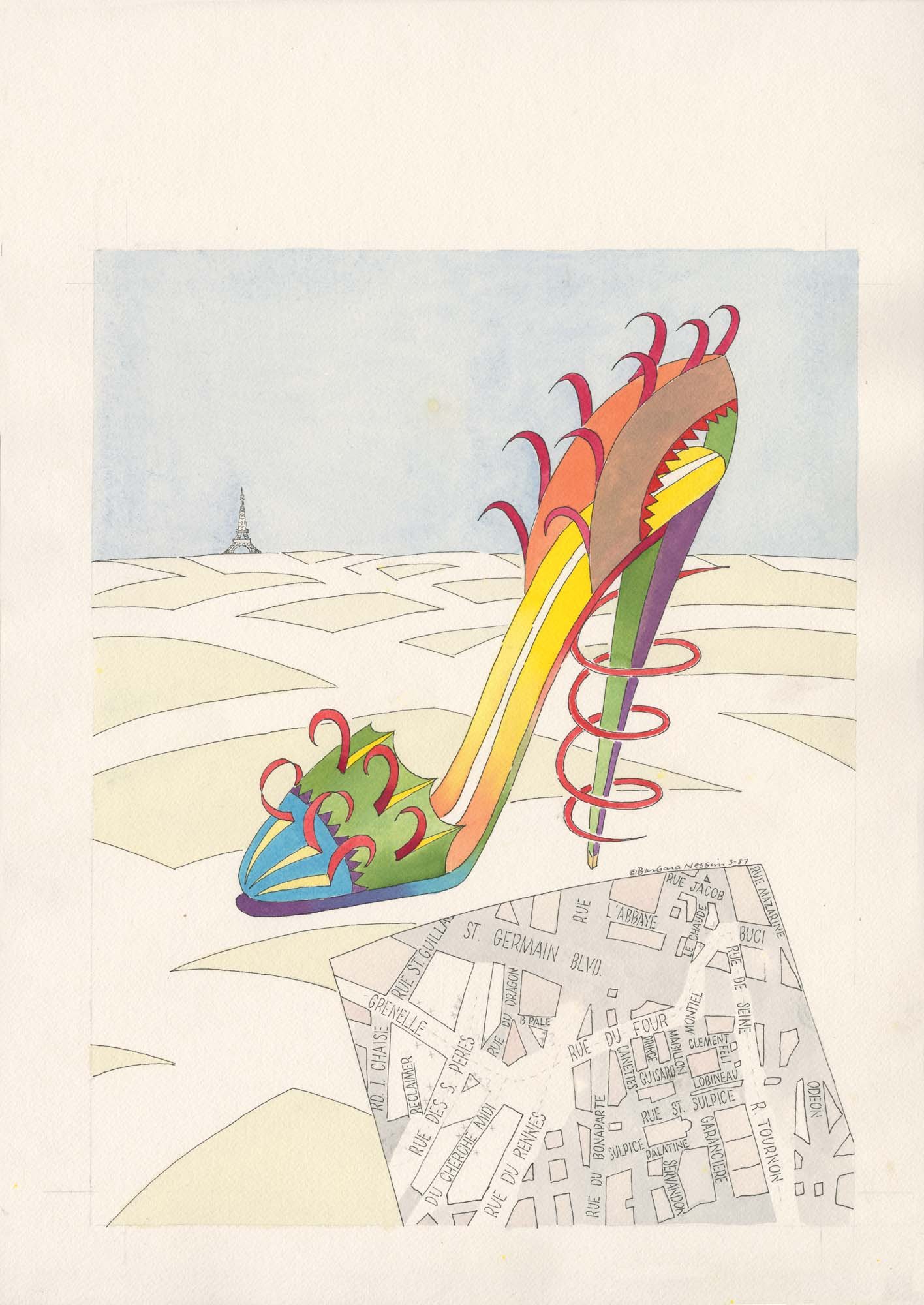 <I>La Grande Shoe Route</i>, 1988