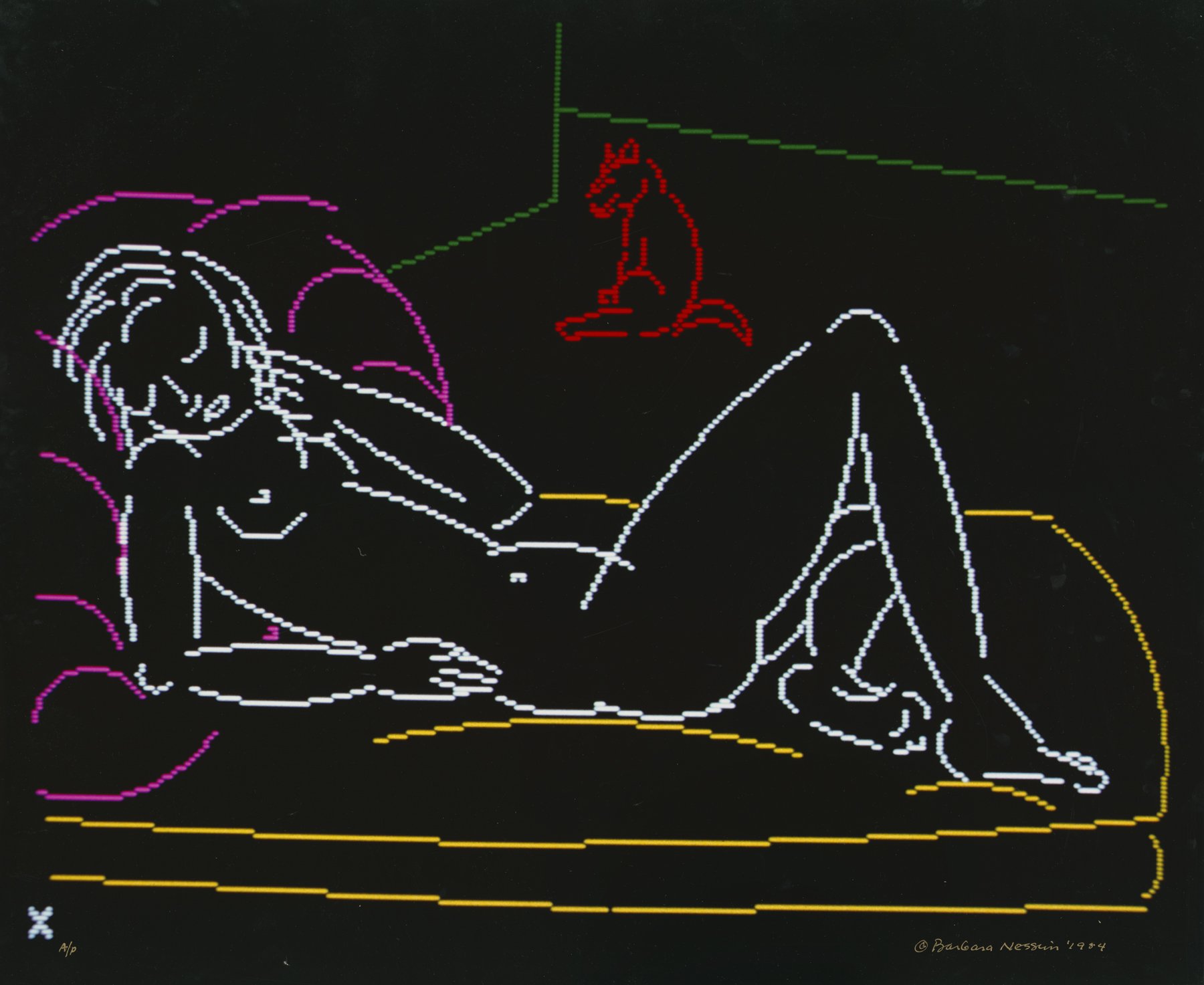 <I>Reclining Nude</i>, 1984