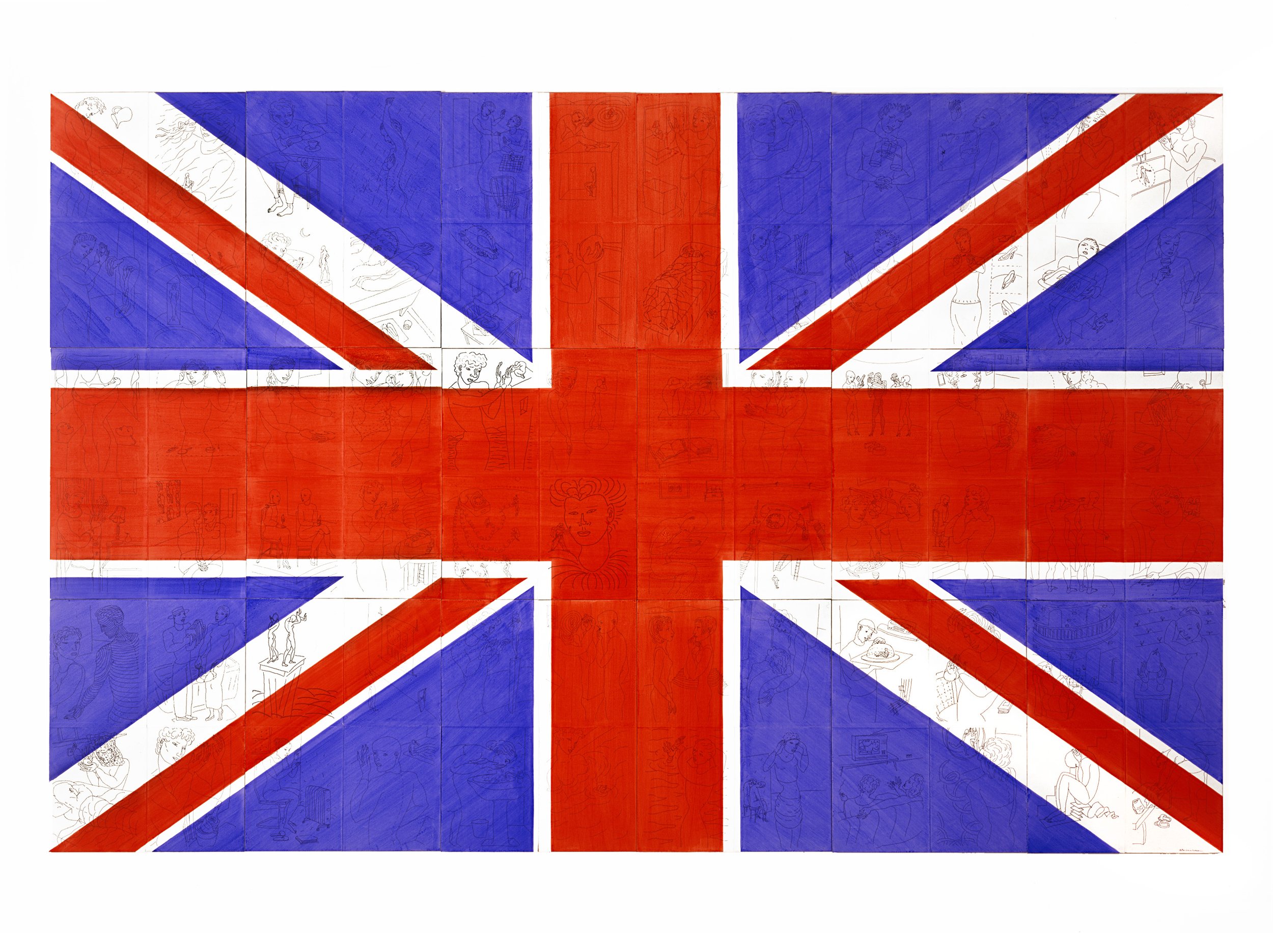 <I>English Flag</I>, 1991
