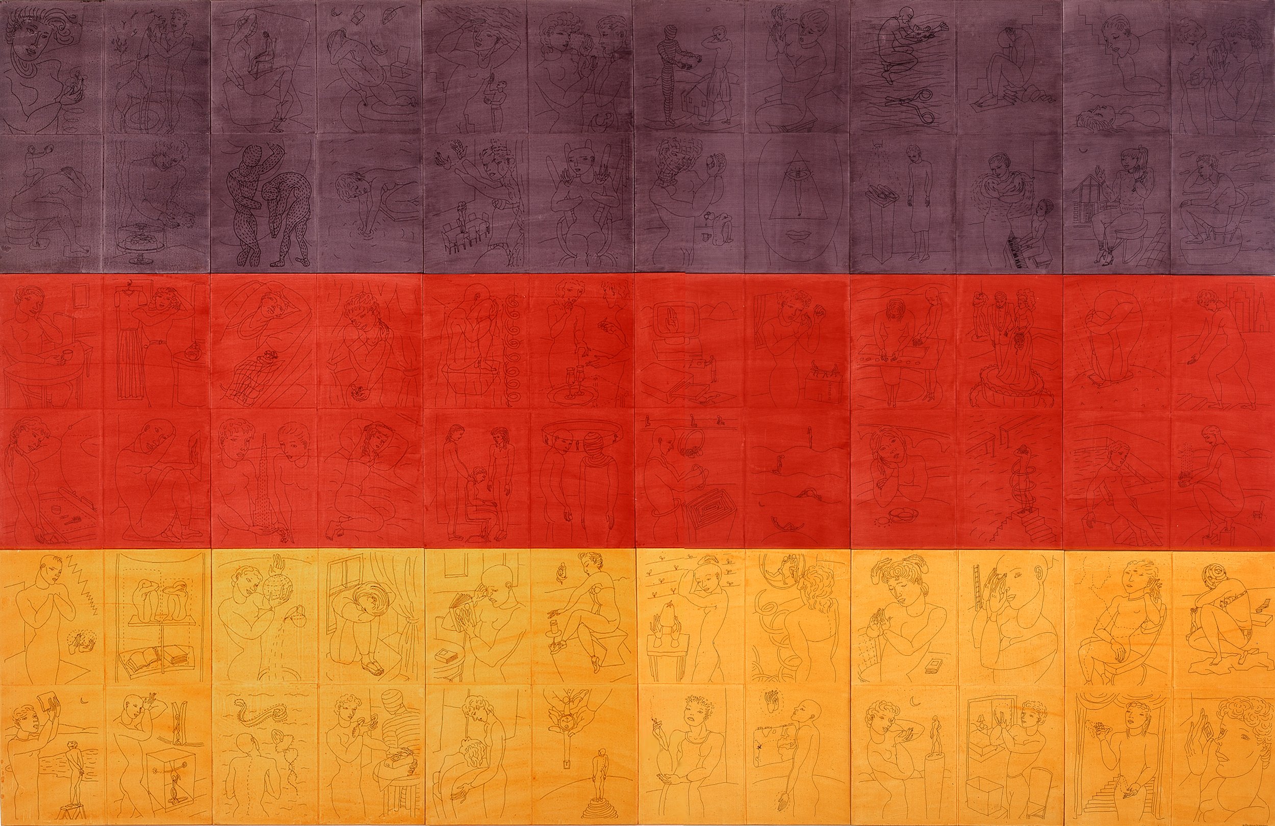 <I>German Flag</i>, 1991