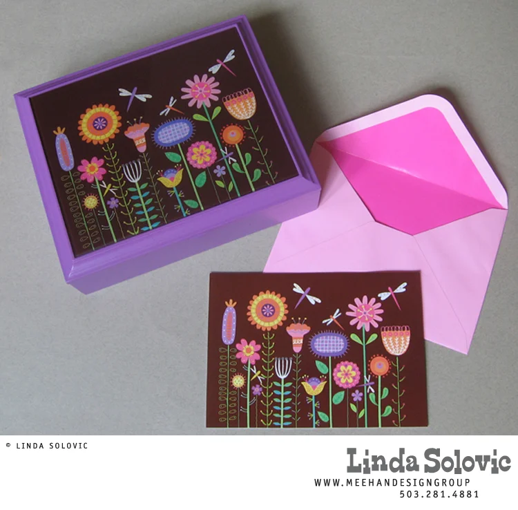 Linked In Papyrus Floral Boxed Notecards 72dpi.jpg
