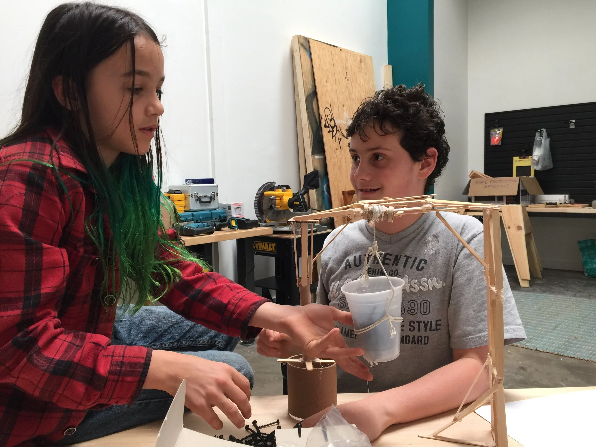 Hand crank launch prototypes