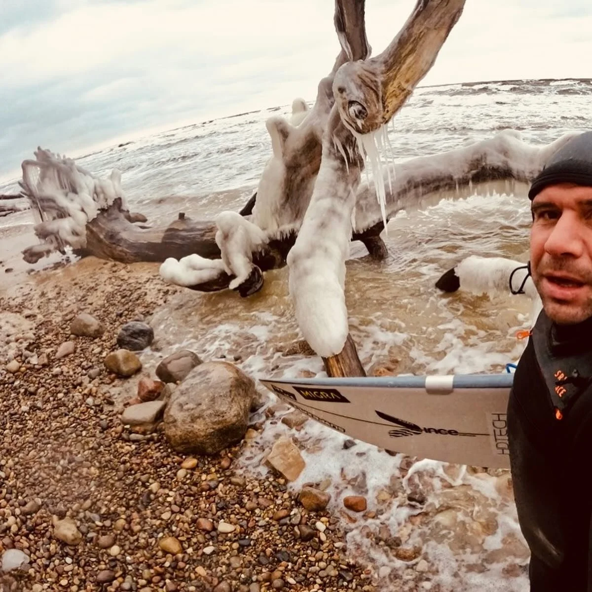 @erwansimon is more than just a good friend and a MIGRA ambassador, he stands out as one of the world&rsquo;s most dedicated surfer explorers. His passion lies in seeking out and uncovering new breaks in remote and unexpected corners of the globe. 

