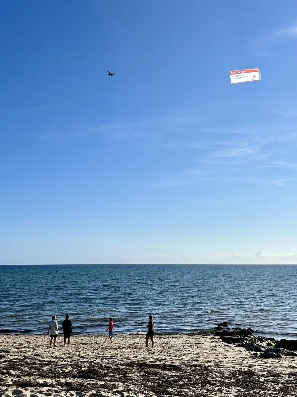 Banner Plane Over Cape Cod