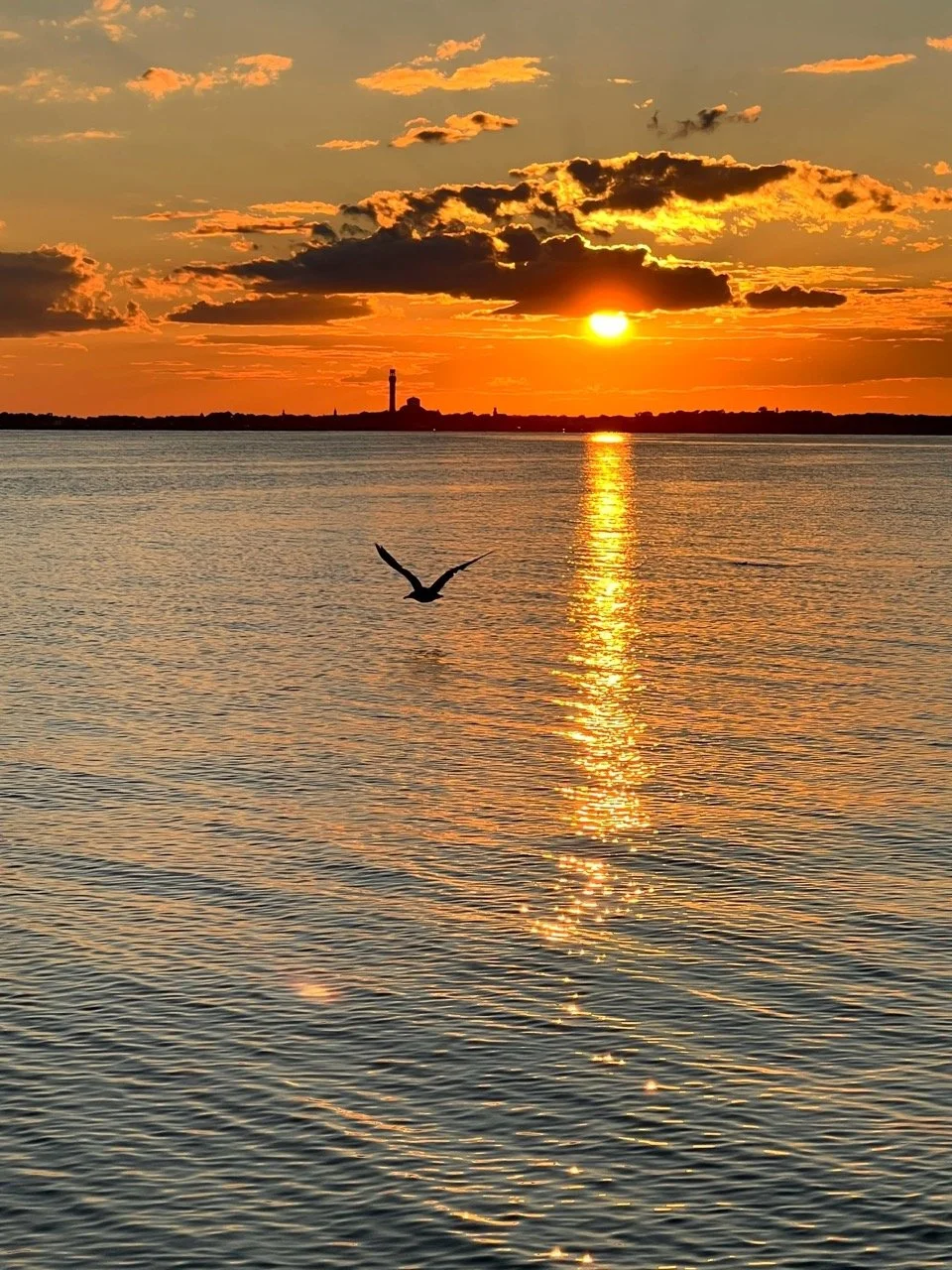 Sunset over Provincetown Harbor