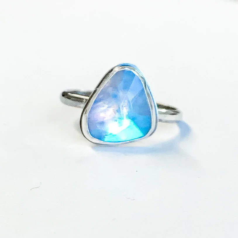 Moonstone Ring, size 6.5