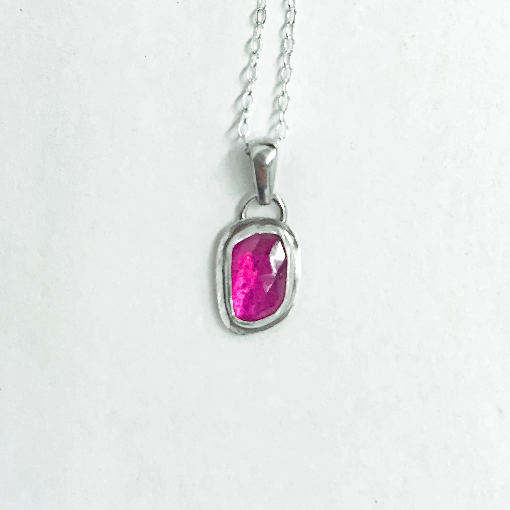 AYNIL Truly Madly Deeply Rose-cut Ruby Necklace