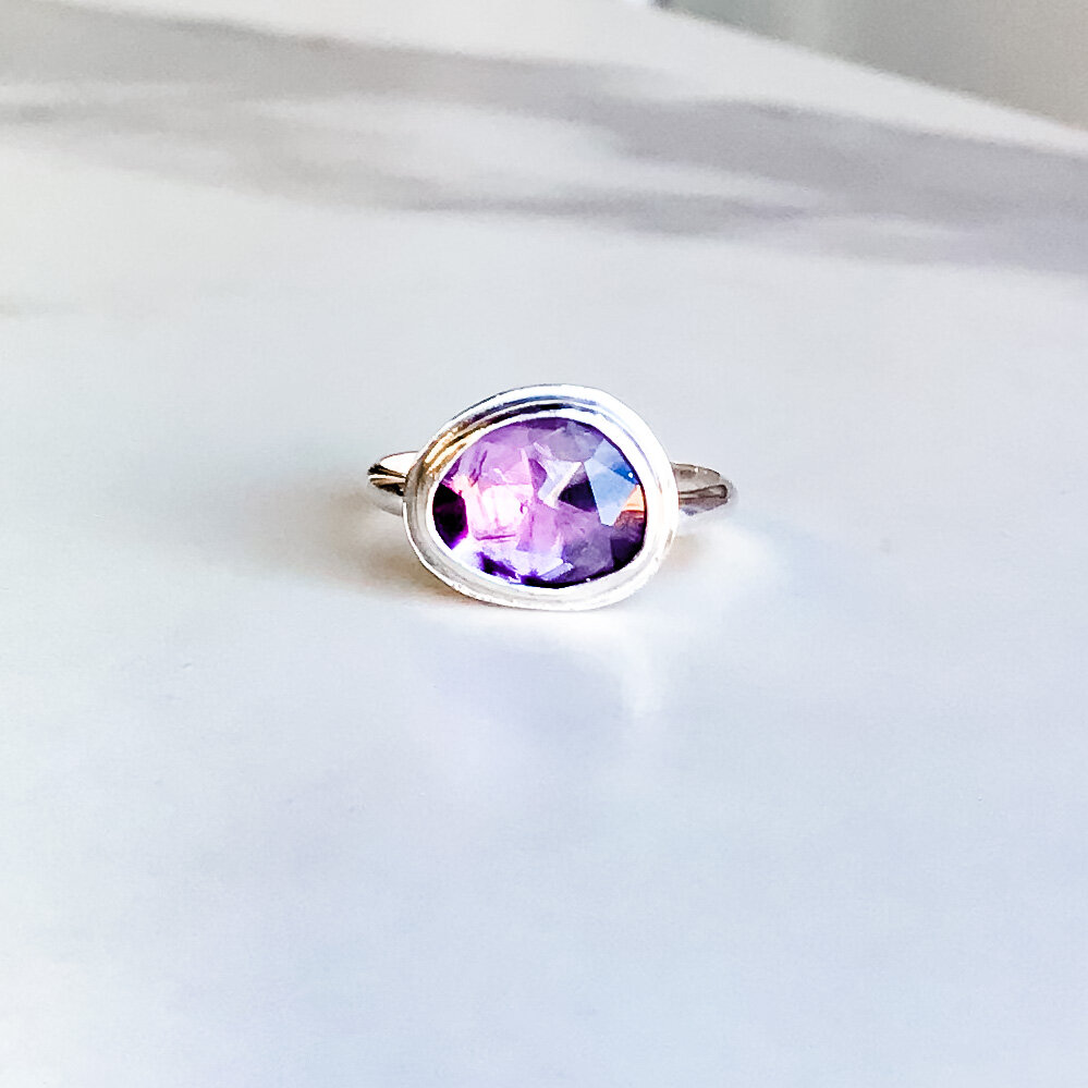 NDC  Amethyst Phantom Ring, size 8