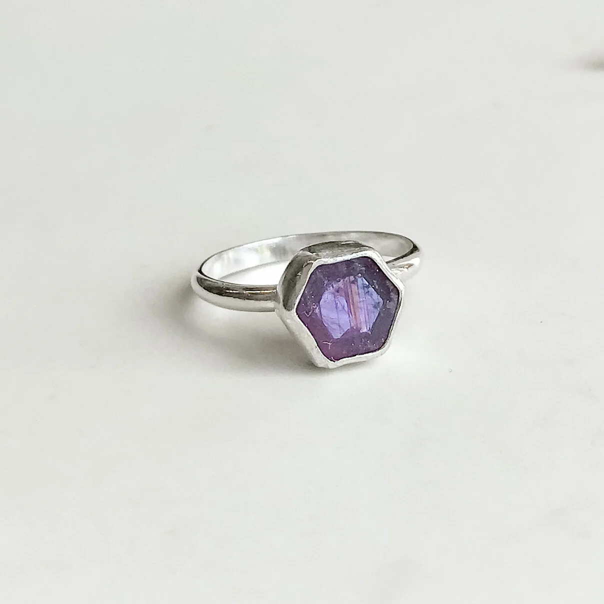 Ruby Slice Ring, size 8