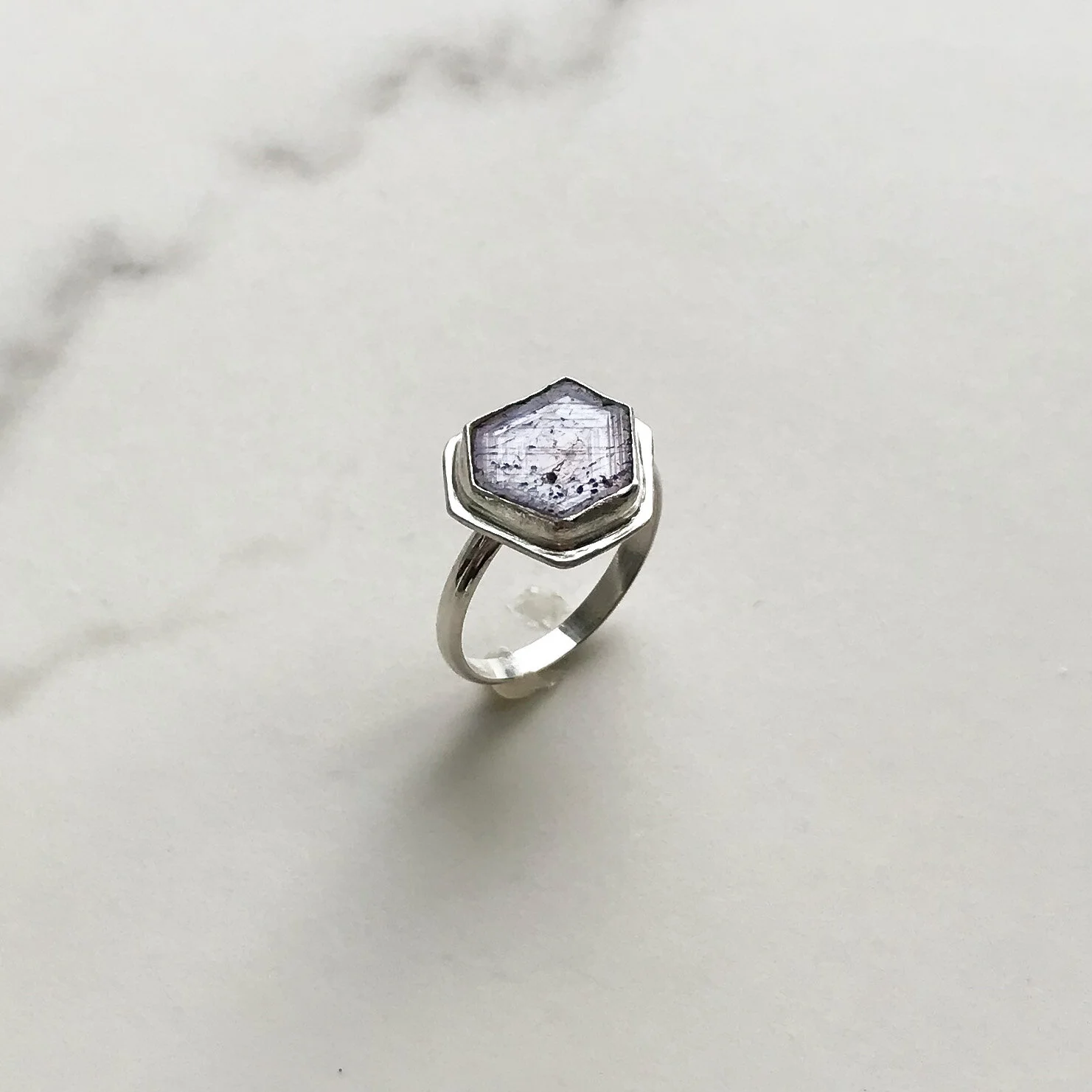 Ruby Slice Ring, size 7.5