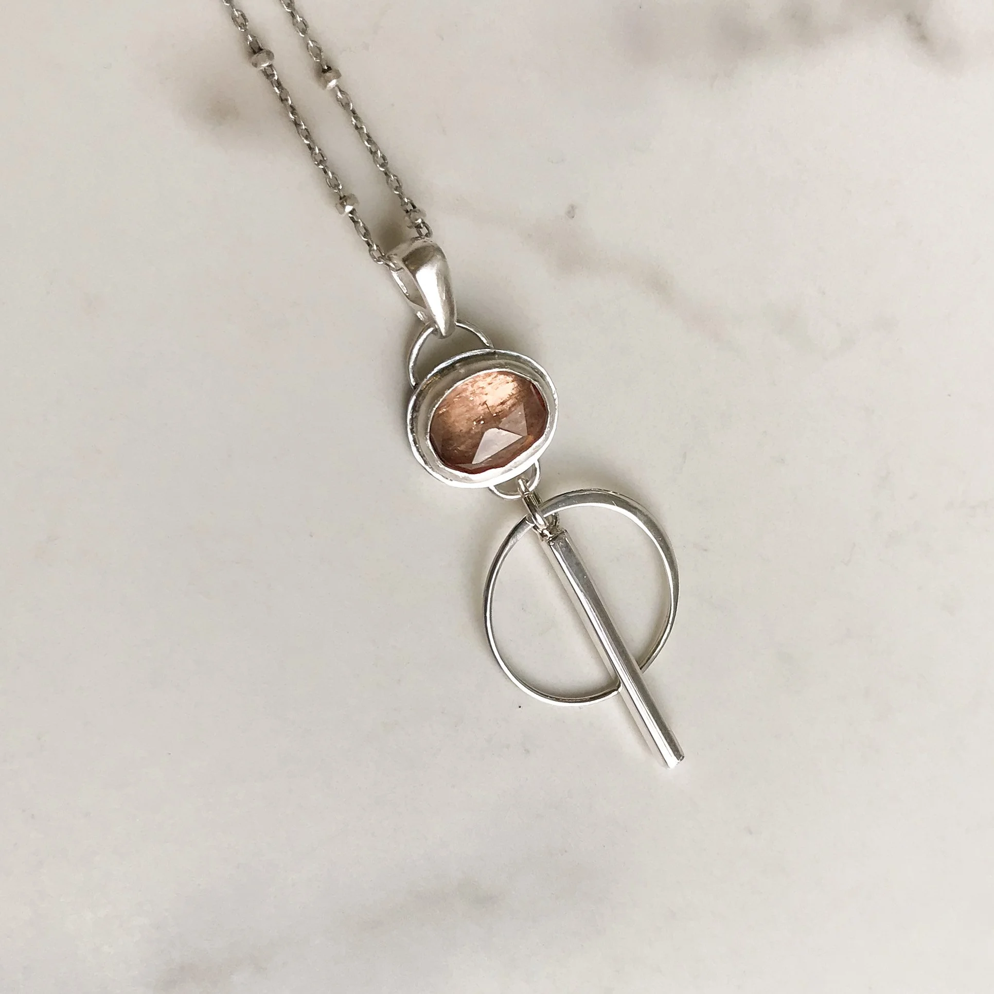 ARTEMIS Imperial Topaz Necklace