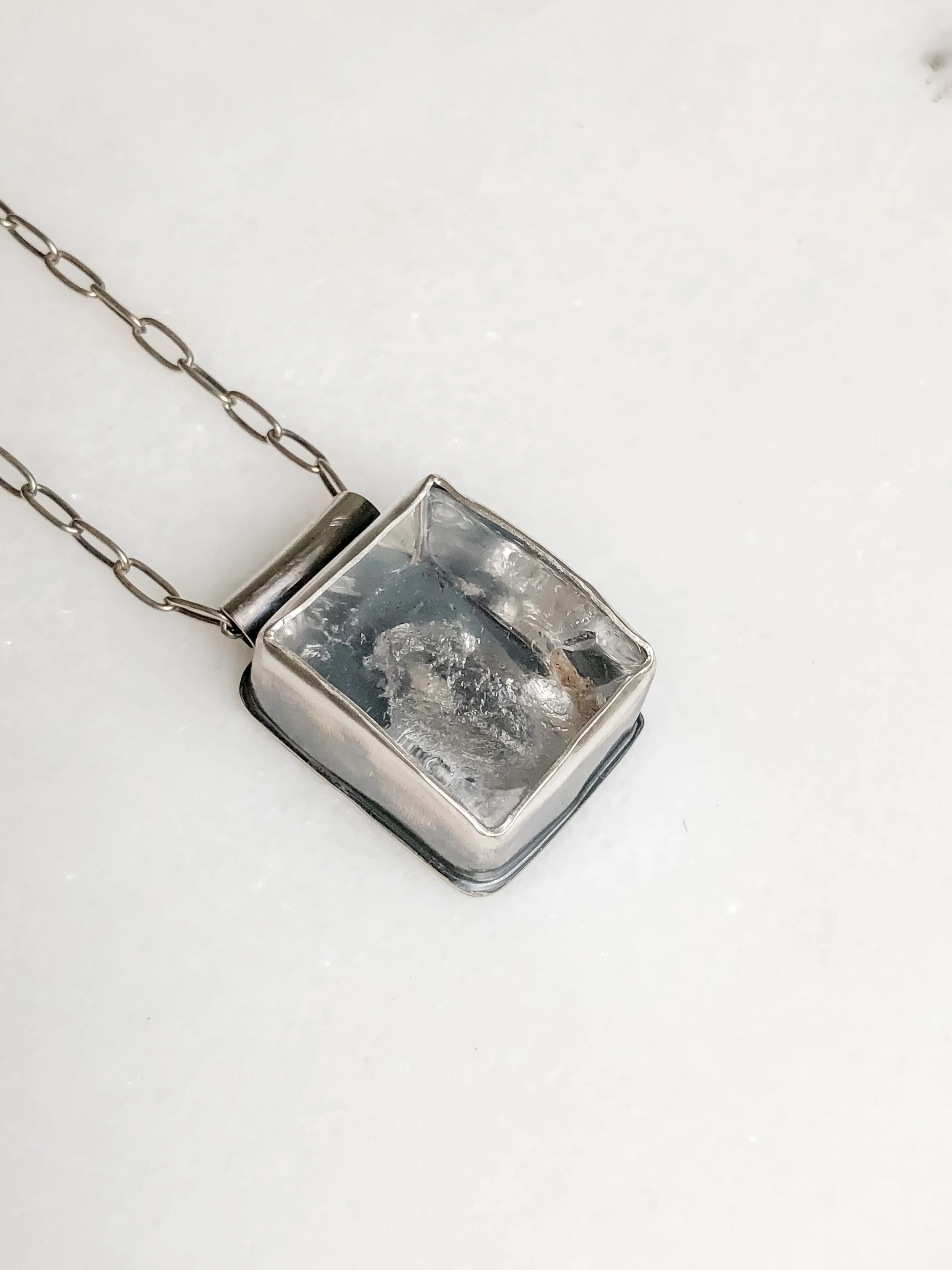 Penetration Quartz Necklace