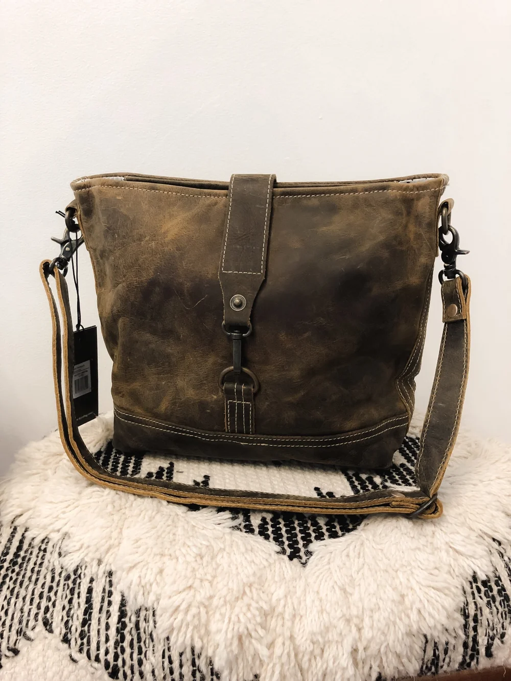 REAL BLISS Upcycled Crossbody Shoulder Handbag CARO DESIGNS