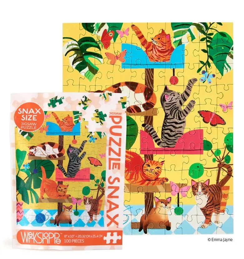 Cat Tree 100 Piece Puzzle