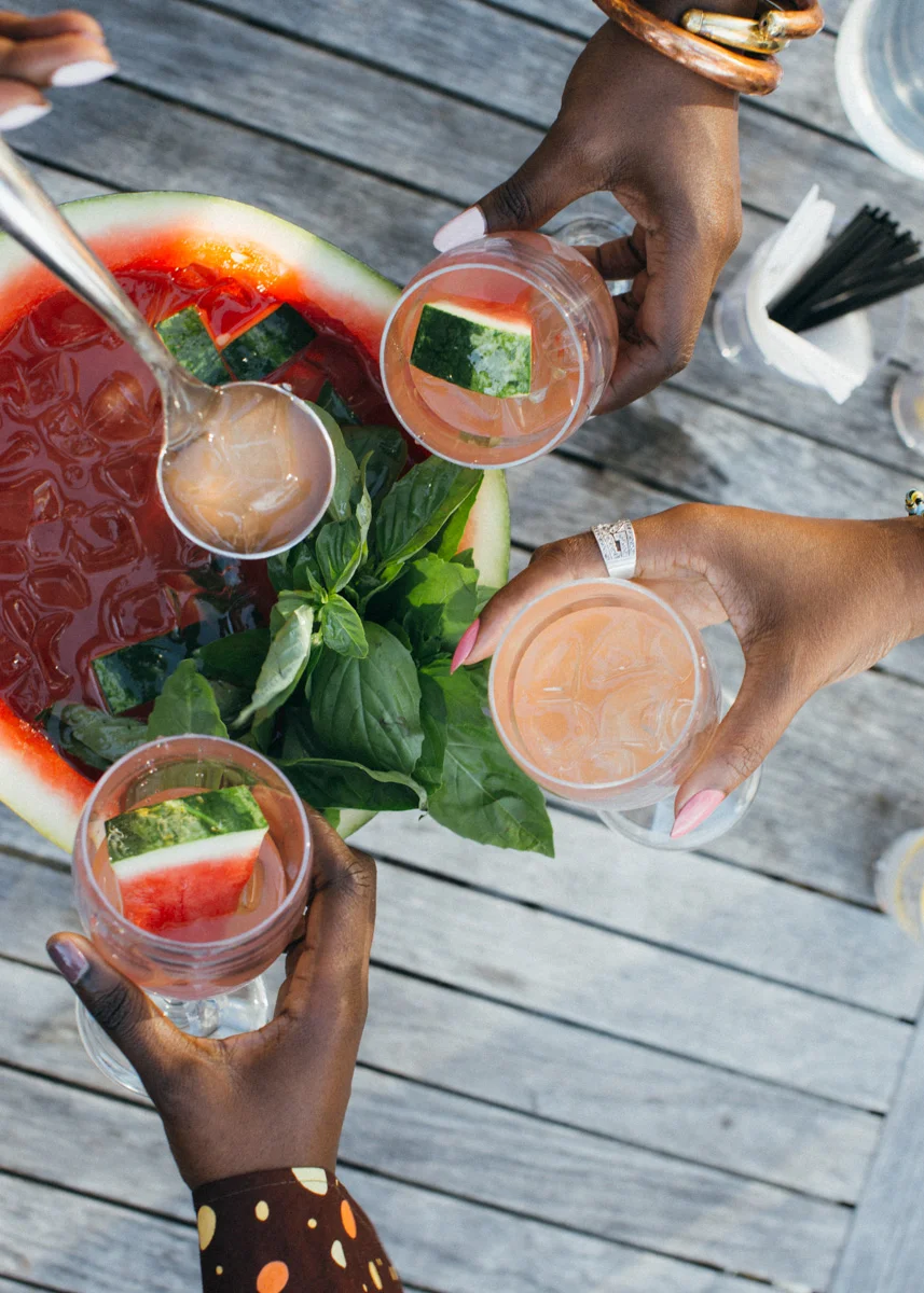 Laughter, Watermelon Sangria, and the NYC Skyline