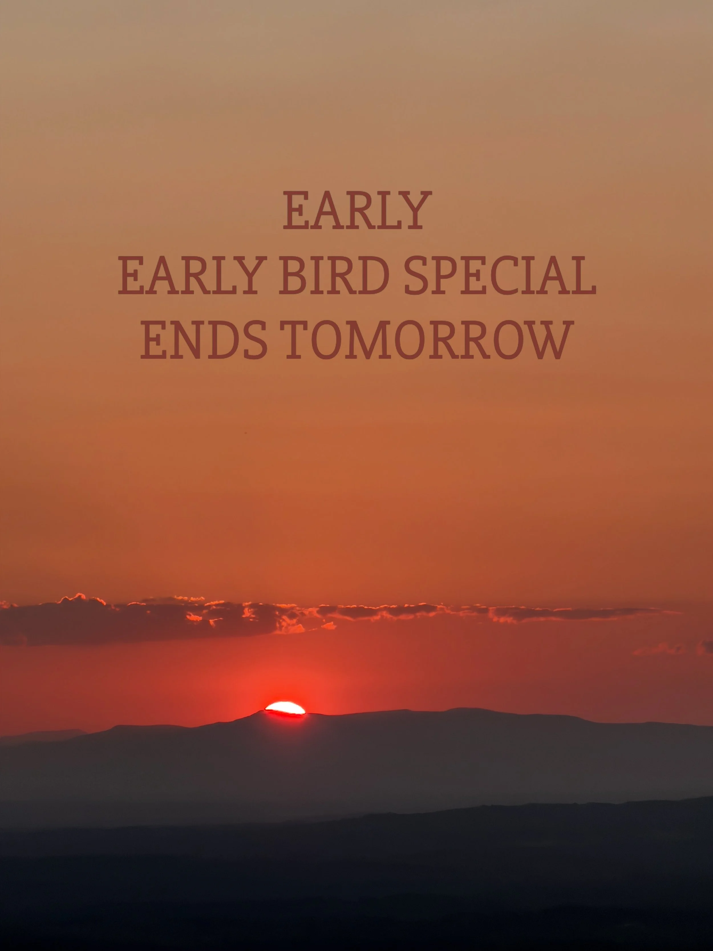 Just as a reminder, tomorrow&rsquo;s the last day you can sign up to come to Extreme for just $50!! After that it&rsquo;ll be $65 til August 16. That&rsquo;s $15 whole dollars you can save, and in this economy, that&rsquo;s everything.