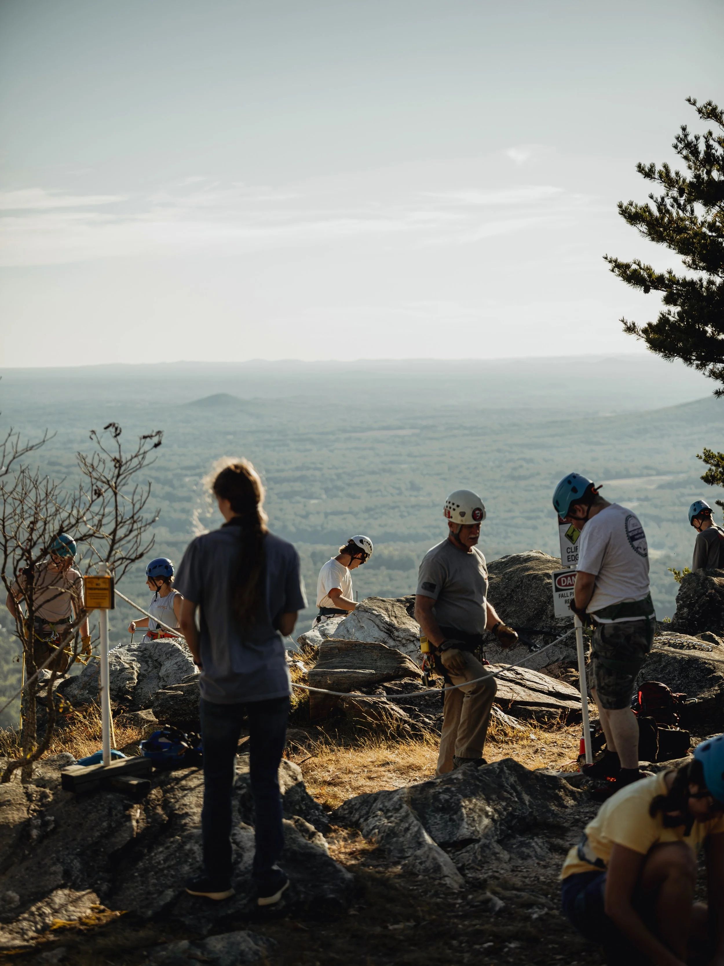Special thanks to the talented @robreddingphoto for capturing our rappelling session phenomenally!