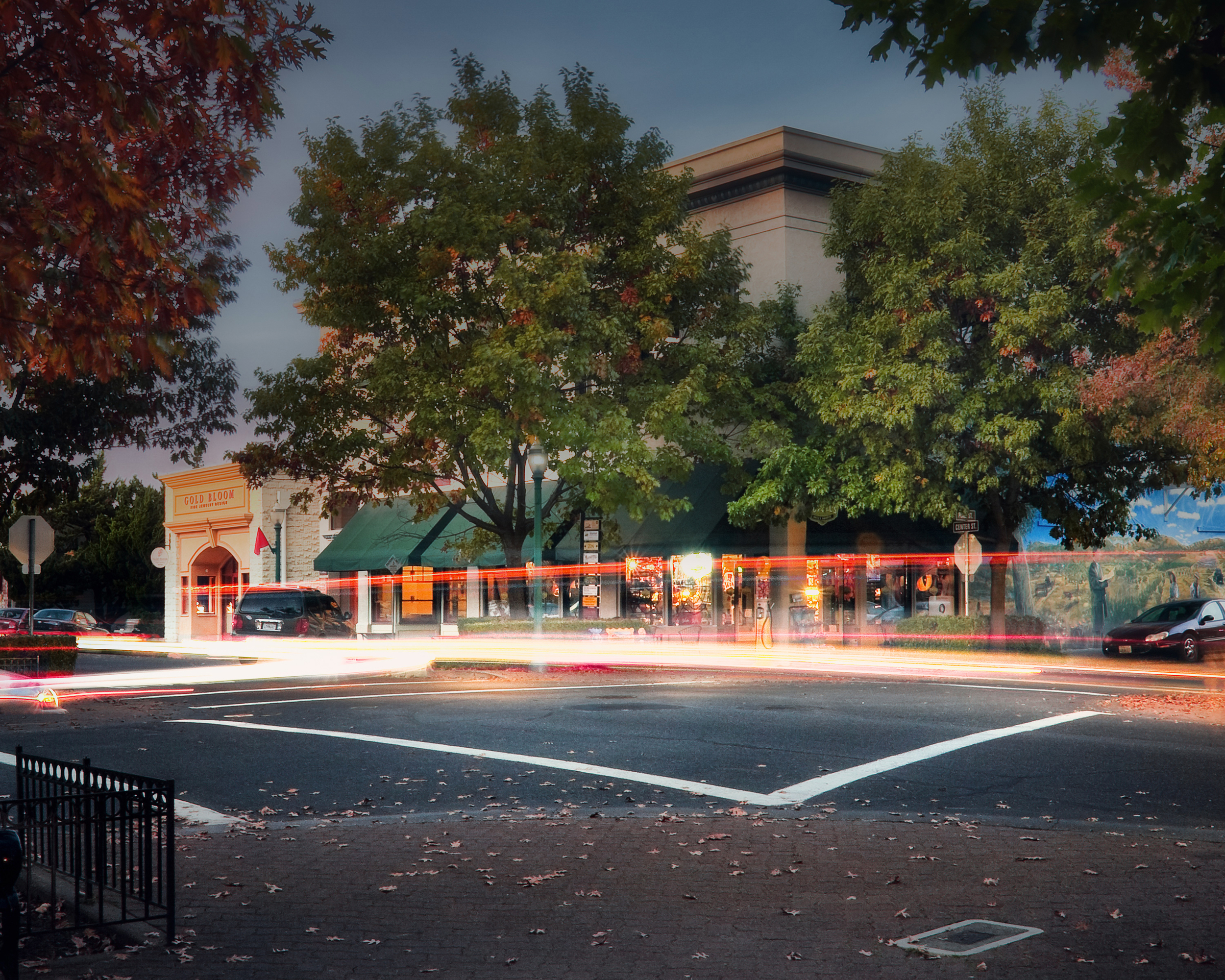 healdsburg-night_intersection-10x8.JPG