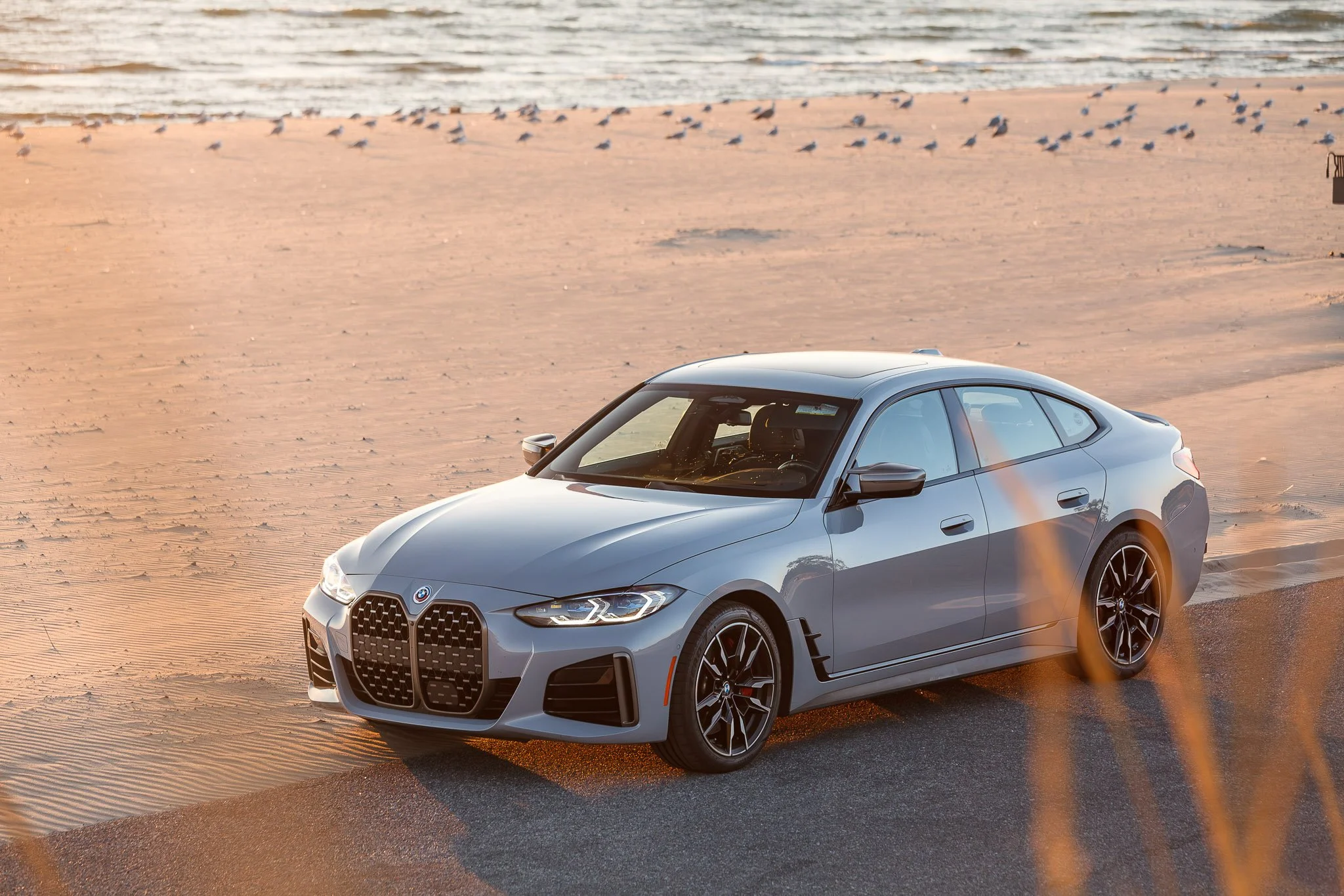 2022 BMW M440i GranCoupe at Beach