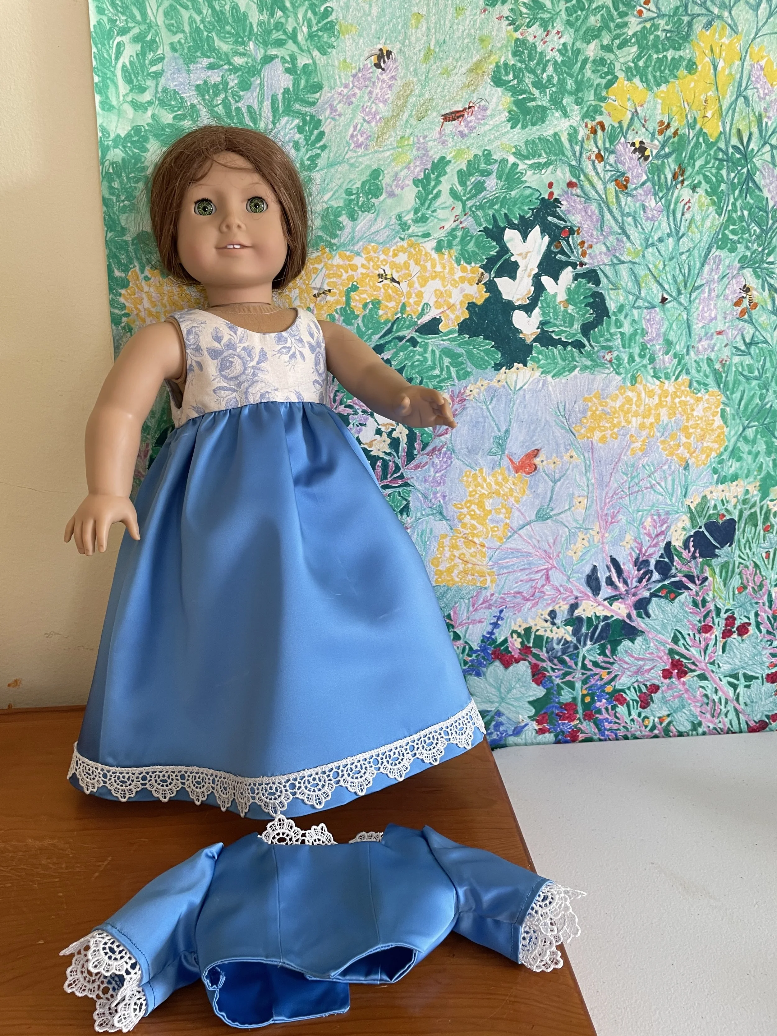 Doll dress detail