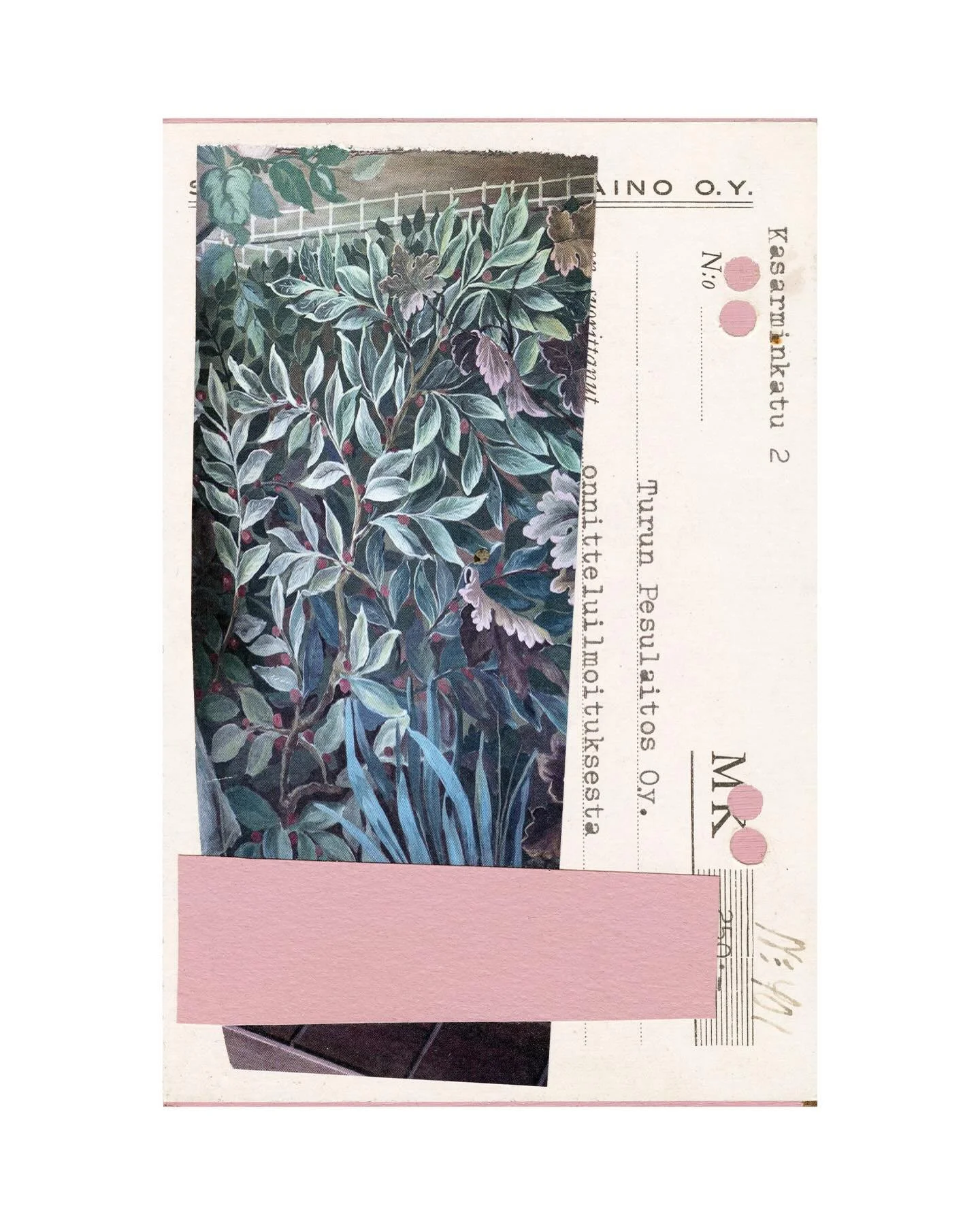 Small collage study 🌸