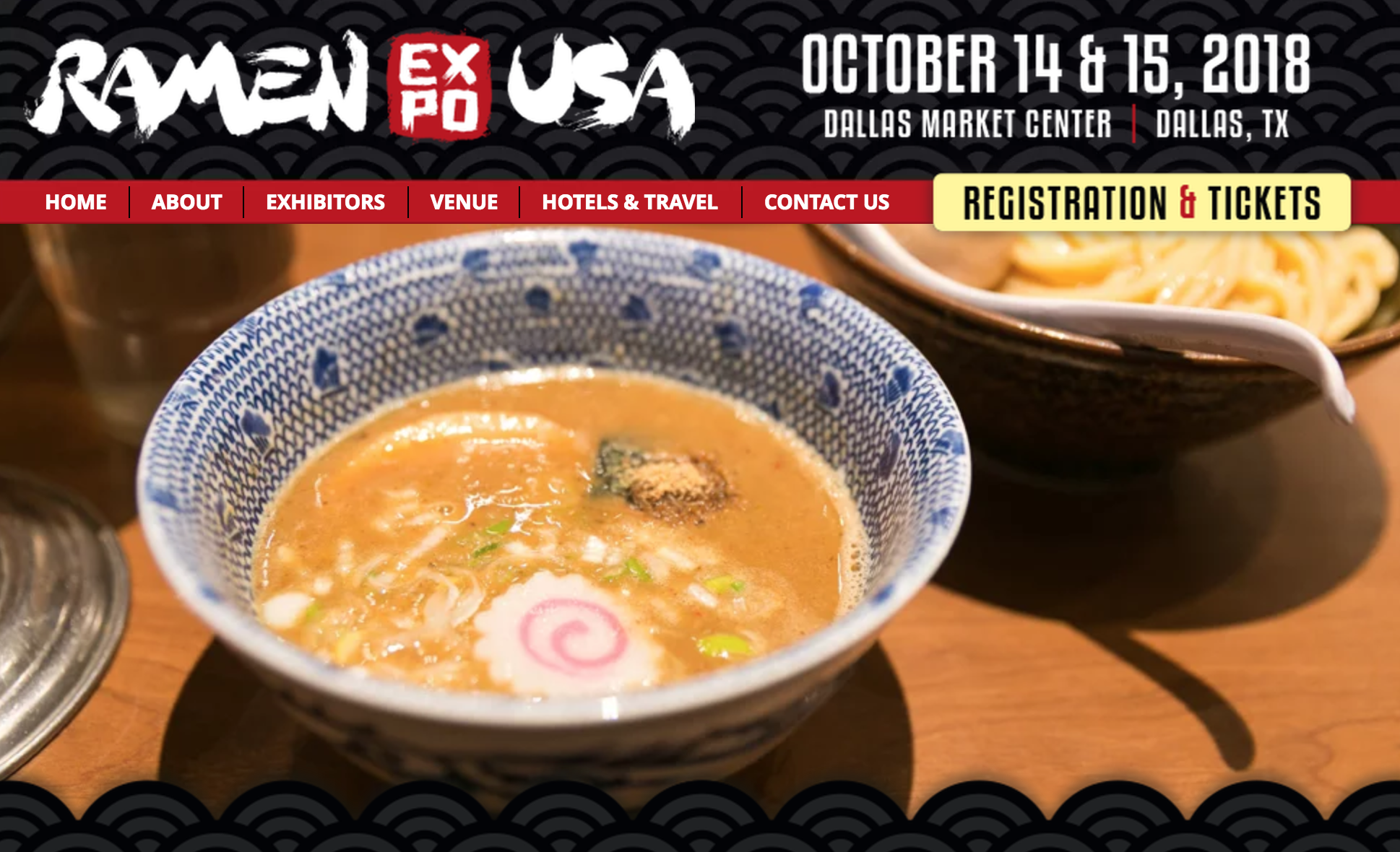 ラーメン専門産業展、ダラス開催【10月14日〜15日】