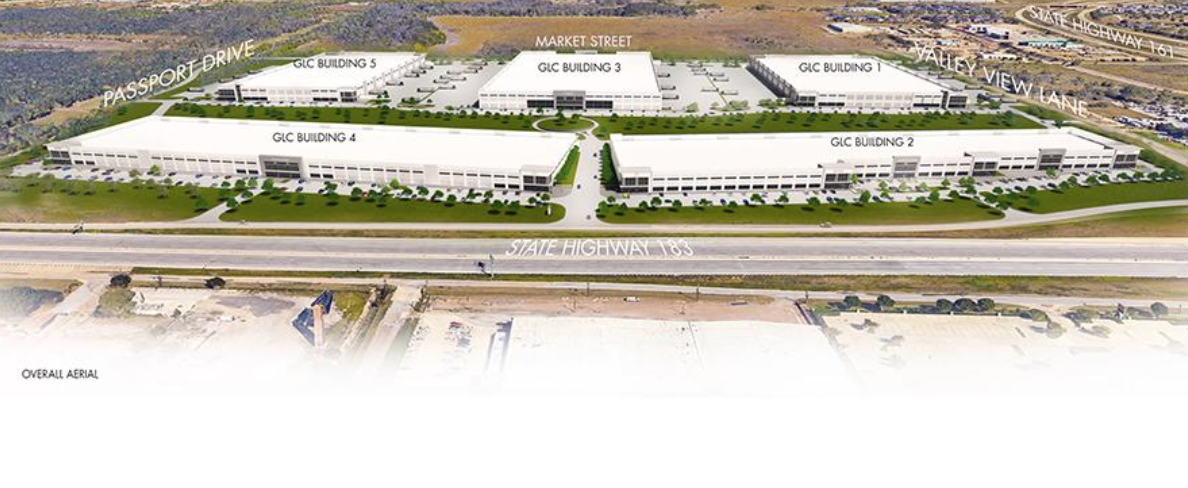 DFW国際空港に大型の産業空間を建設【トランメル・クロー】