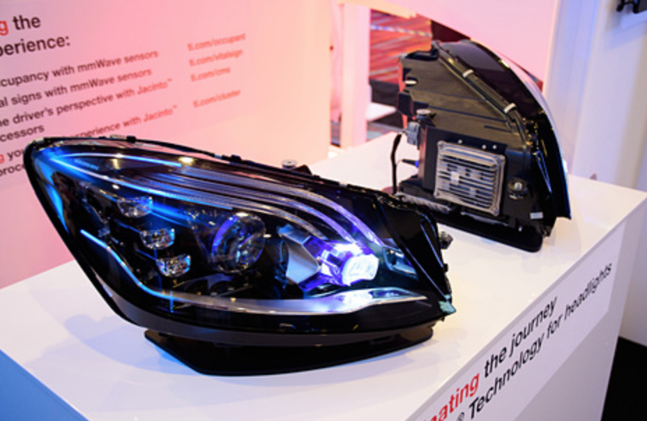 次世代の自動車用ヘッドライトを分析【Texas Instruments】