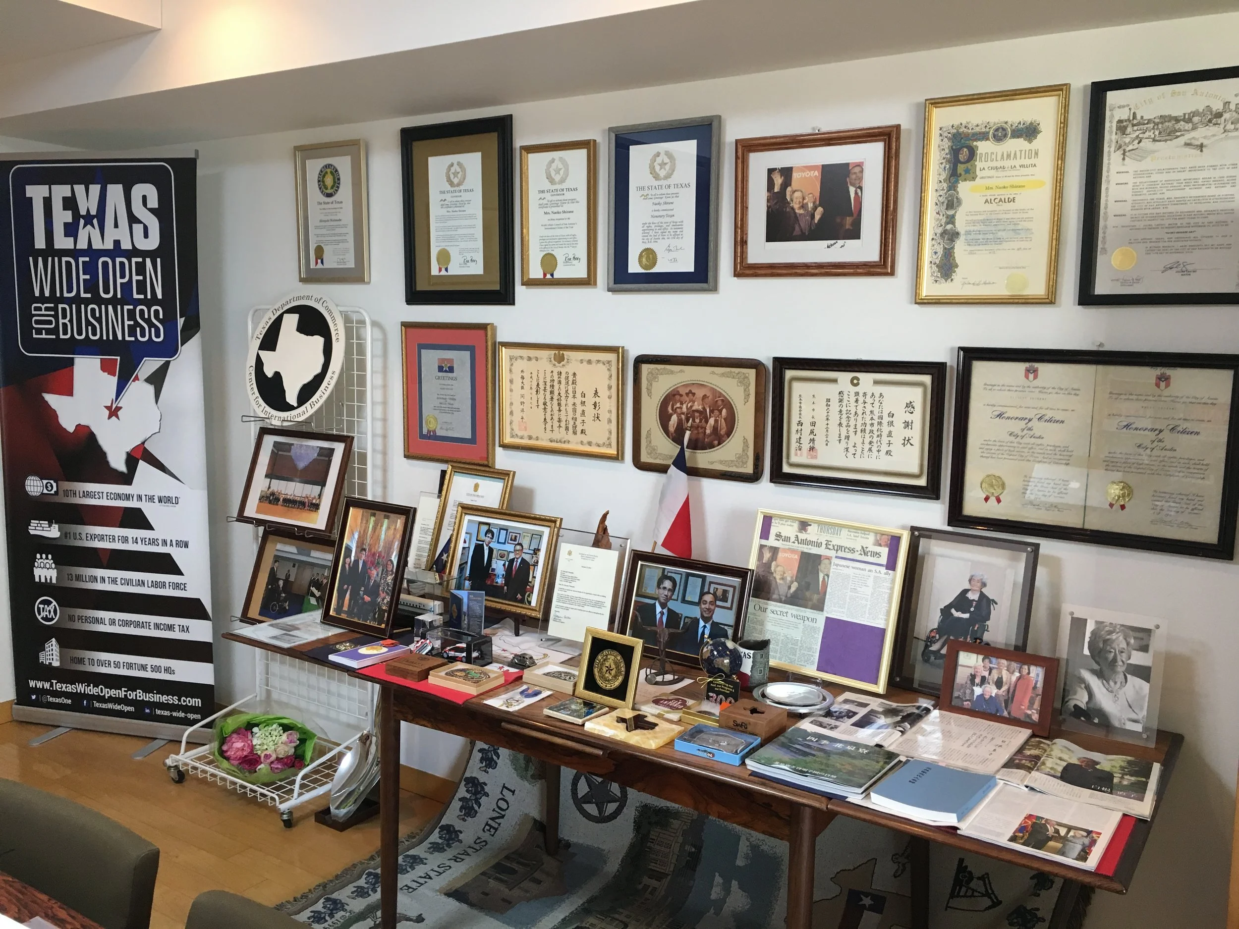 東京都内にある「テキサス日本事務所」とは？【直接取材】