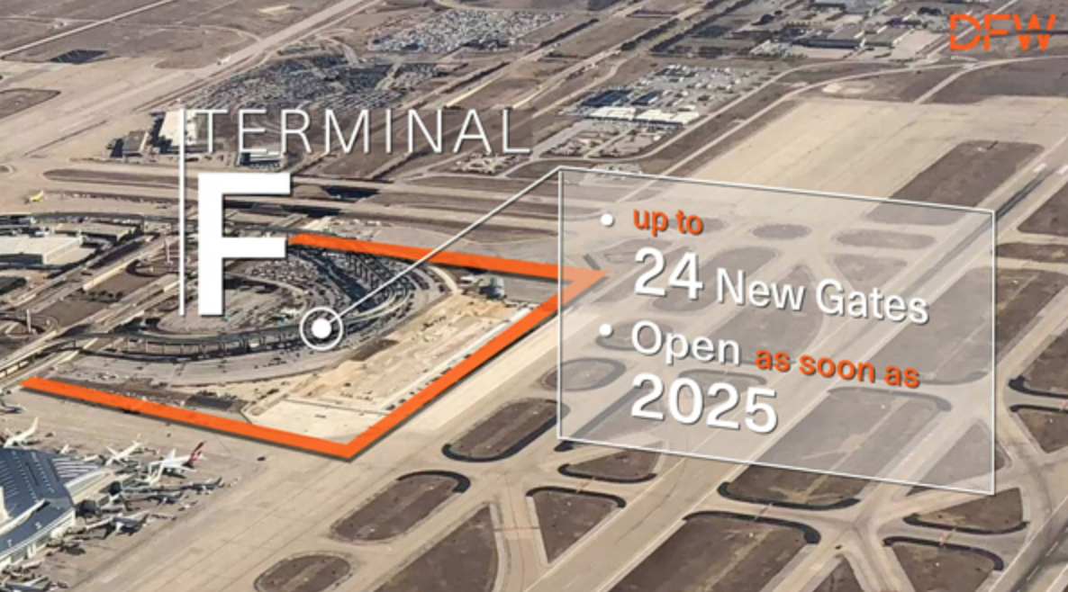 DFW国際空港、6つ目の新ターミナル建設