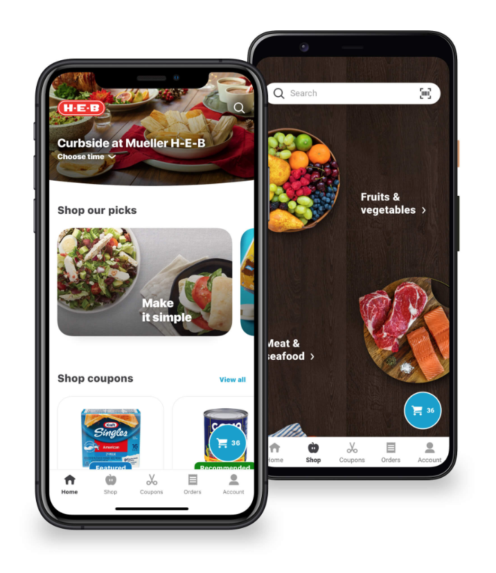 スーパーマーケットチェーンHEB、新アプリ導入