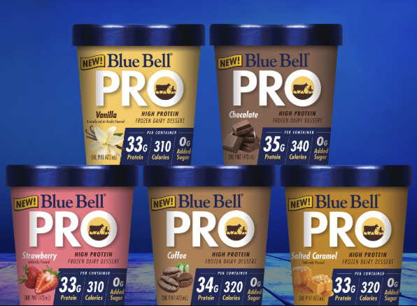 【高たんぱくブーム】アイスクリーム「Blue Bell」が“プロテイン”フローズンデザート市場に参入