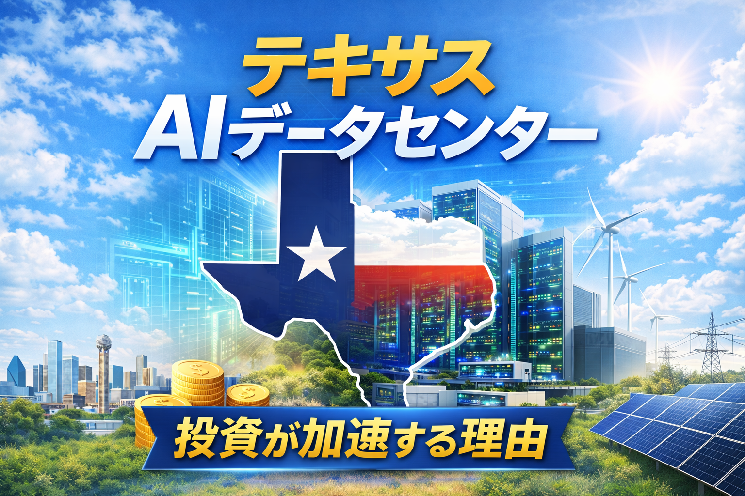 テキサスAIデータセンター投資が加速する理由