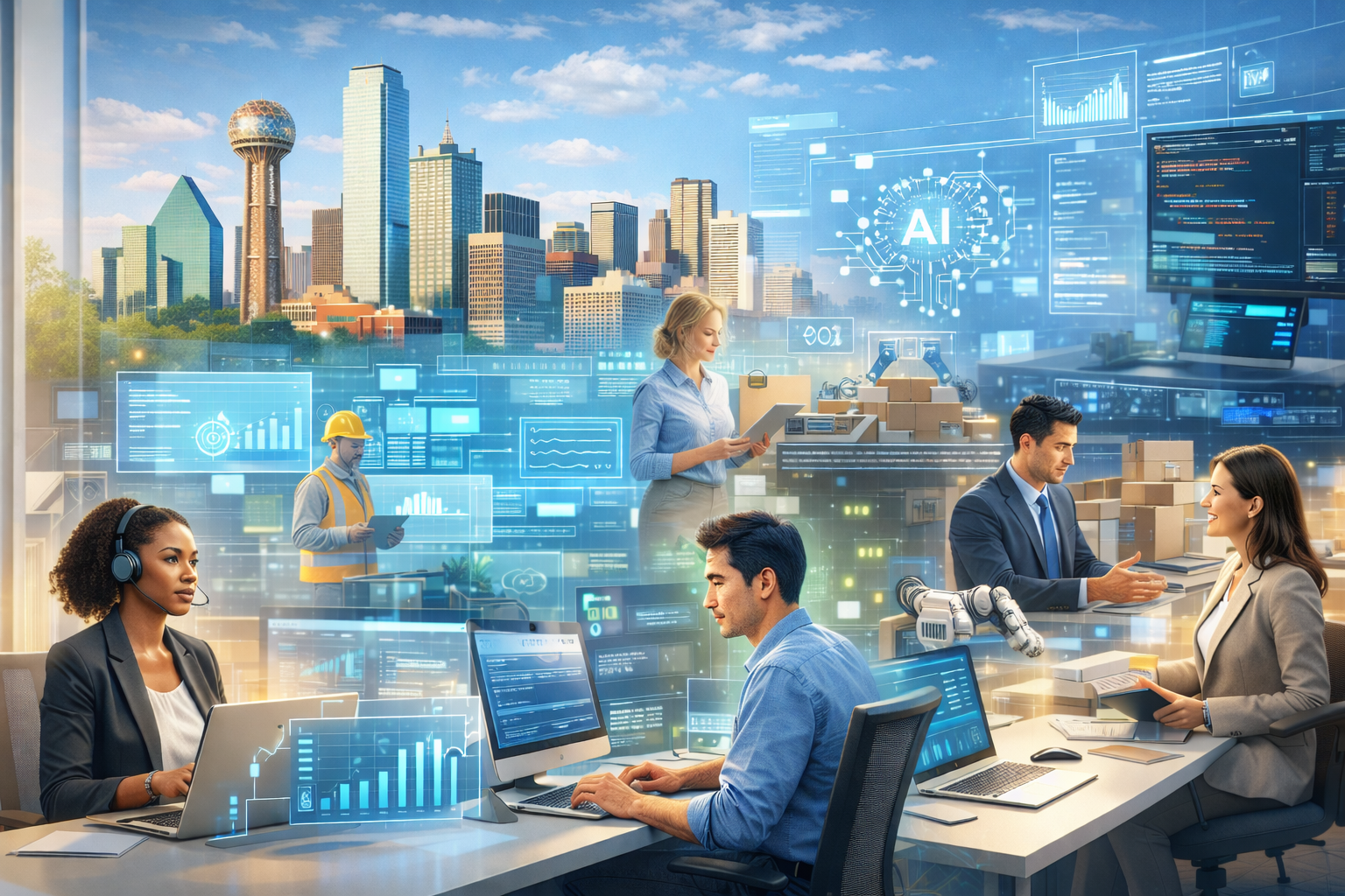 ダラス発：AI自動化で変わるホワイトカラー雇用