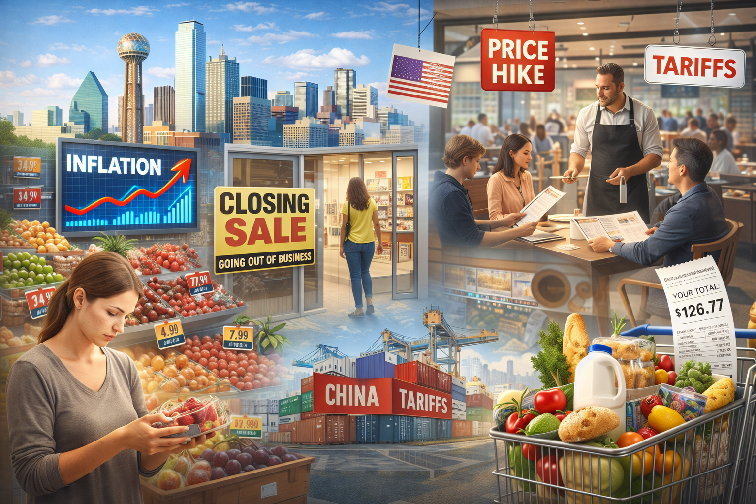 食品高騰と関税で全米小売はどう動くか